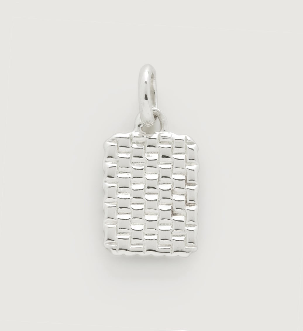 Sterling Silver Doina Pendant - Monica Vinader