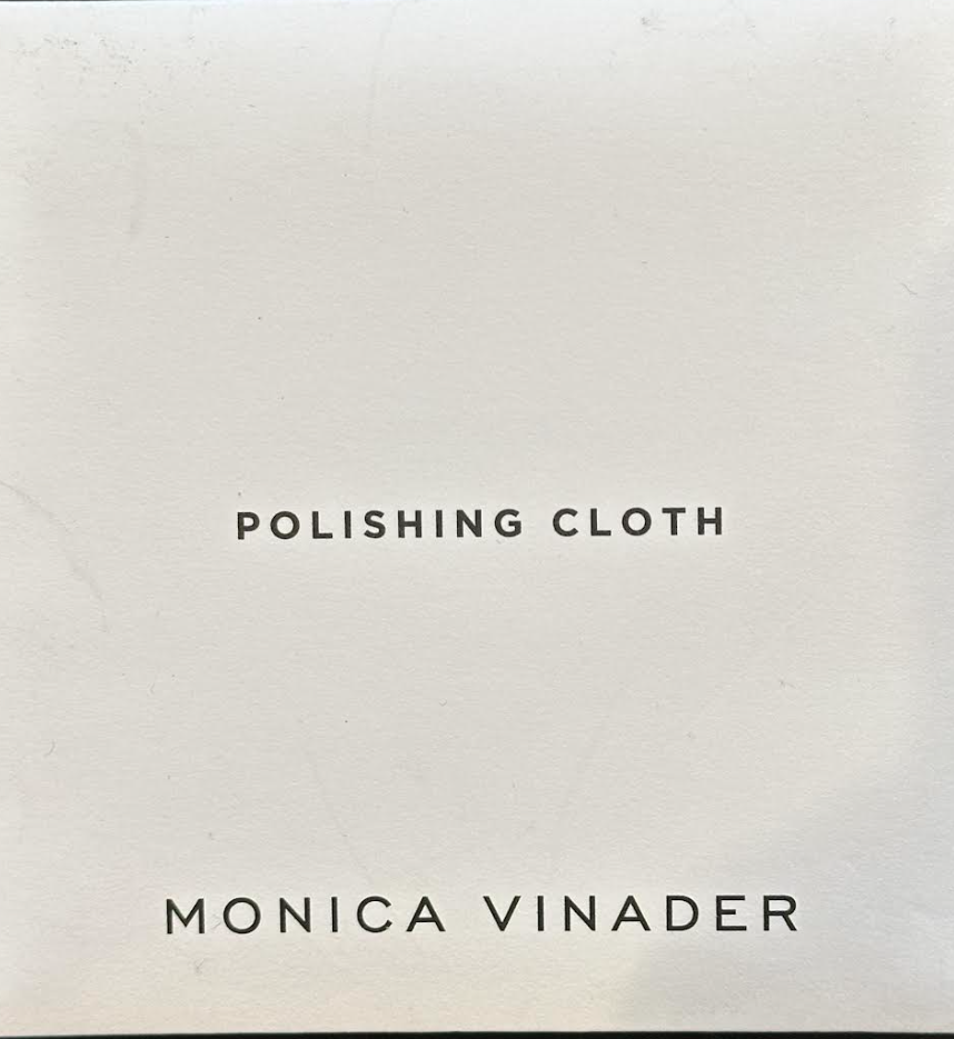 RPET Polishing Cloth and envelope - Monica Vinader