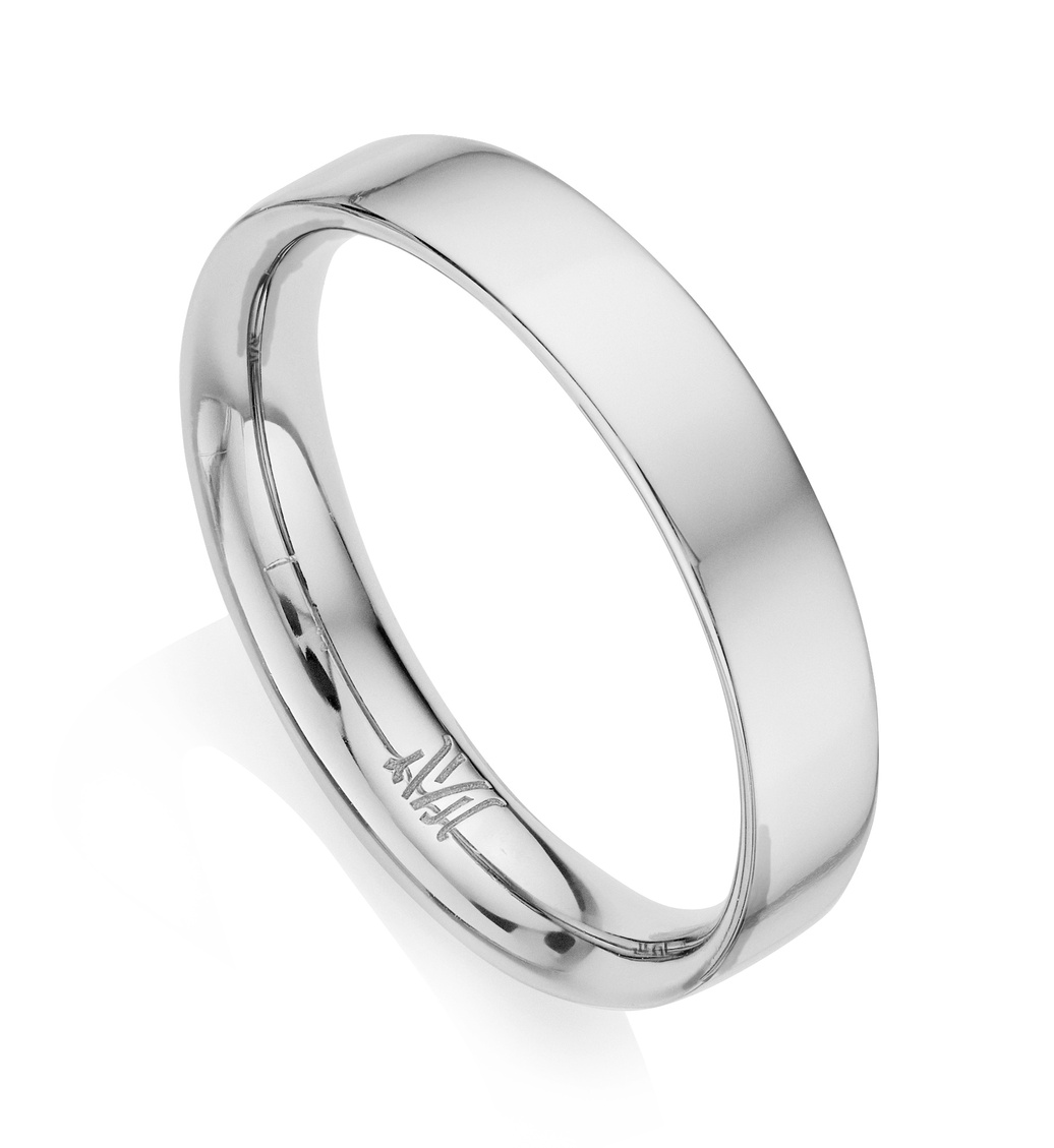 Sterling Silver Fiji Band Stacking Ring - Monica Vinader