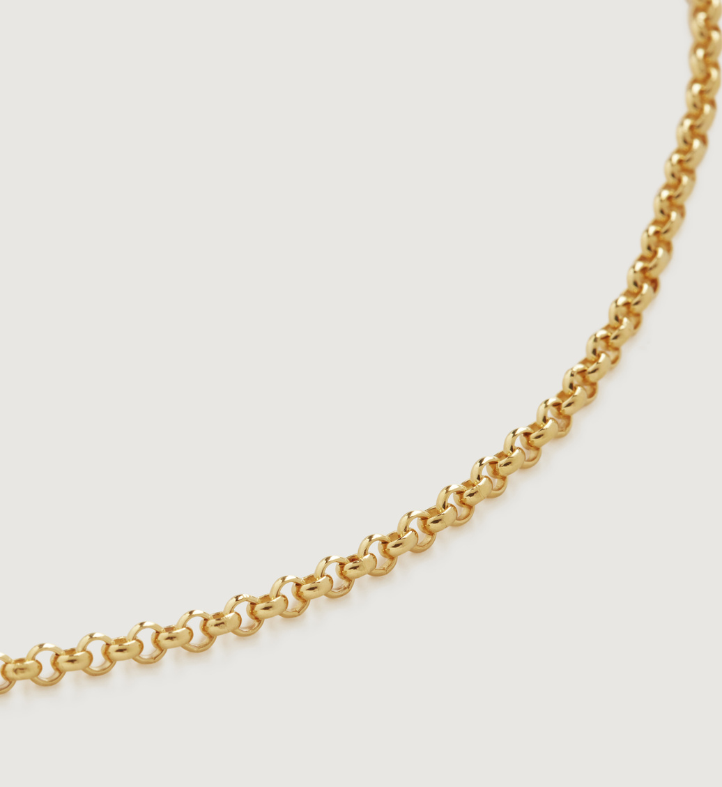 Gold Vermeil Vintage Choker Necklace 38-43cm/15-17" - Monica Vinader