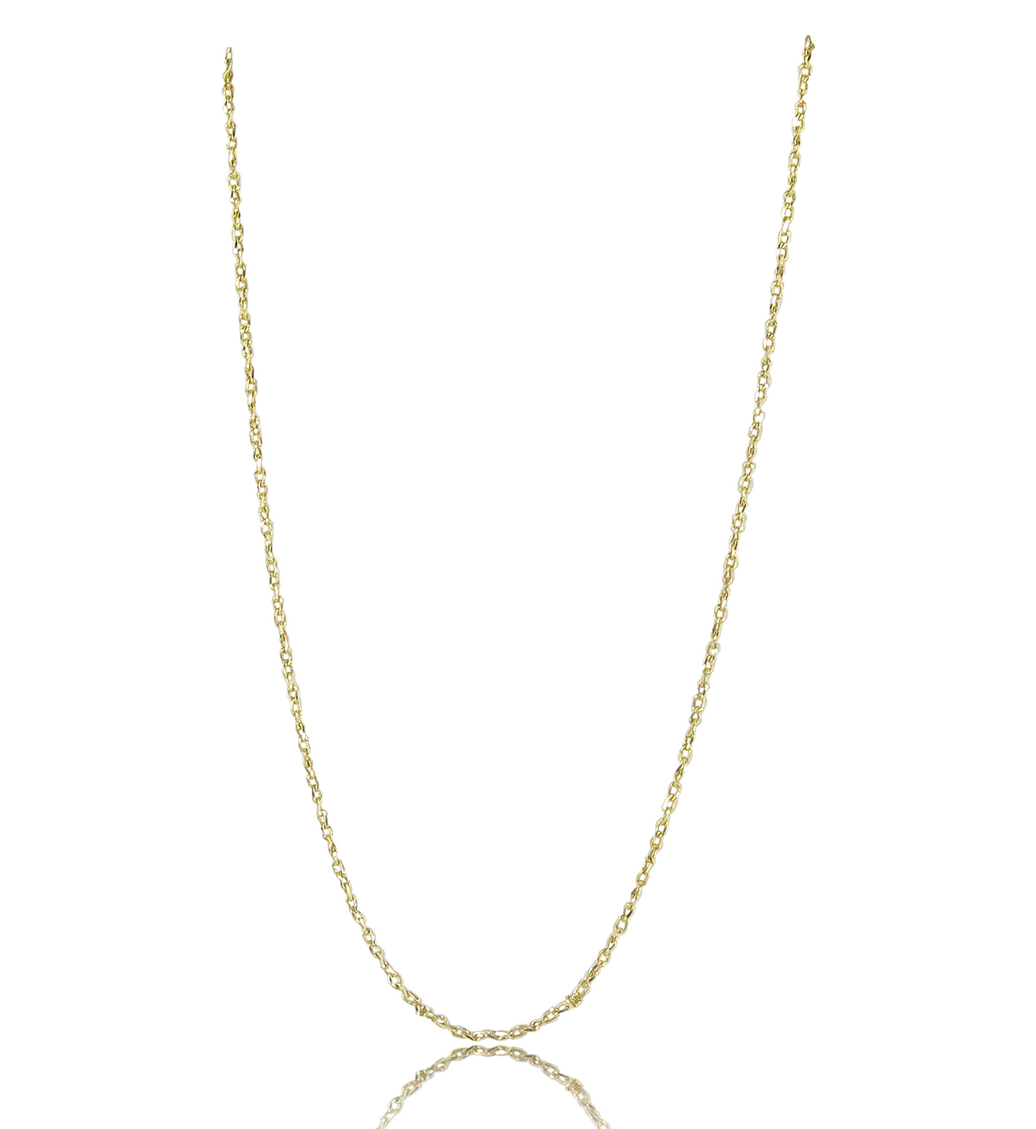 16" Fine Rope Chain - Monica Vinader