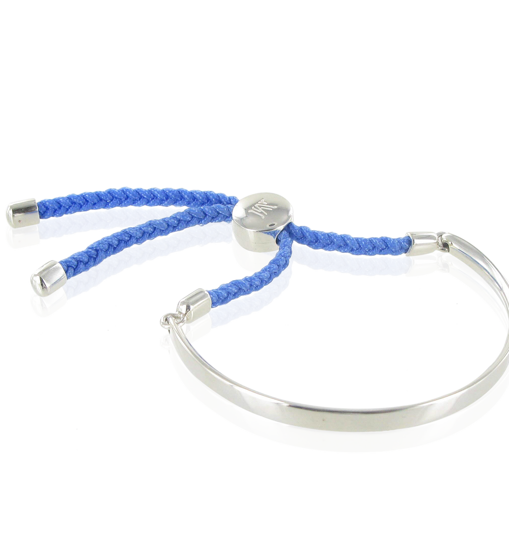 Sterling Silver Mini Fiji Bracelet (small size) - Turquoise - Star - Monica Vinader