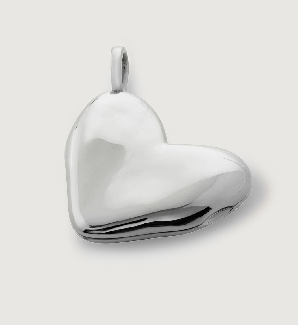 Sterling Silver Heart Locket - Monica Vinader
