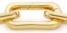 Gold Vermeil Alta Capture Hinge Link 1 - Monica Vinader