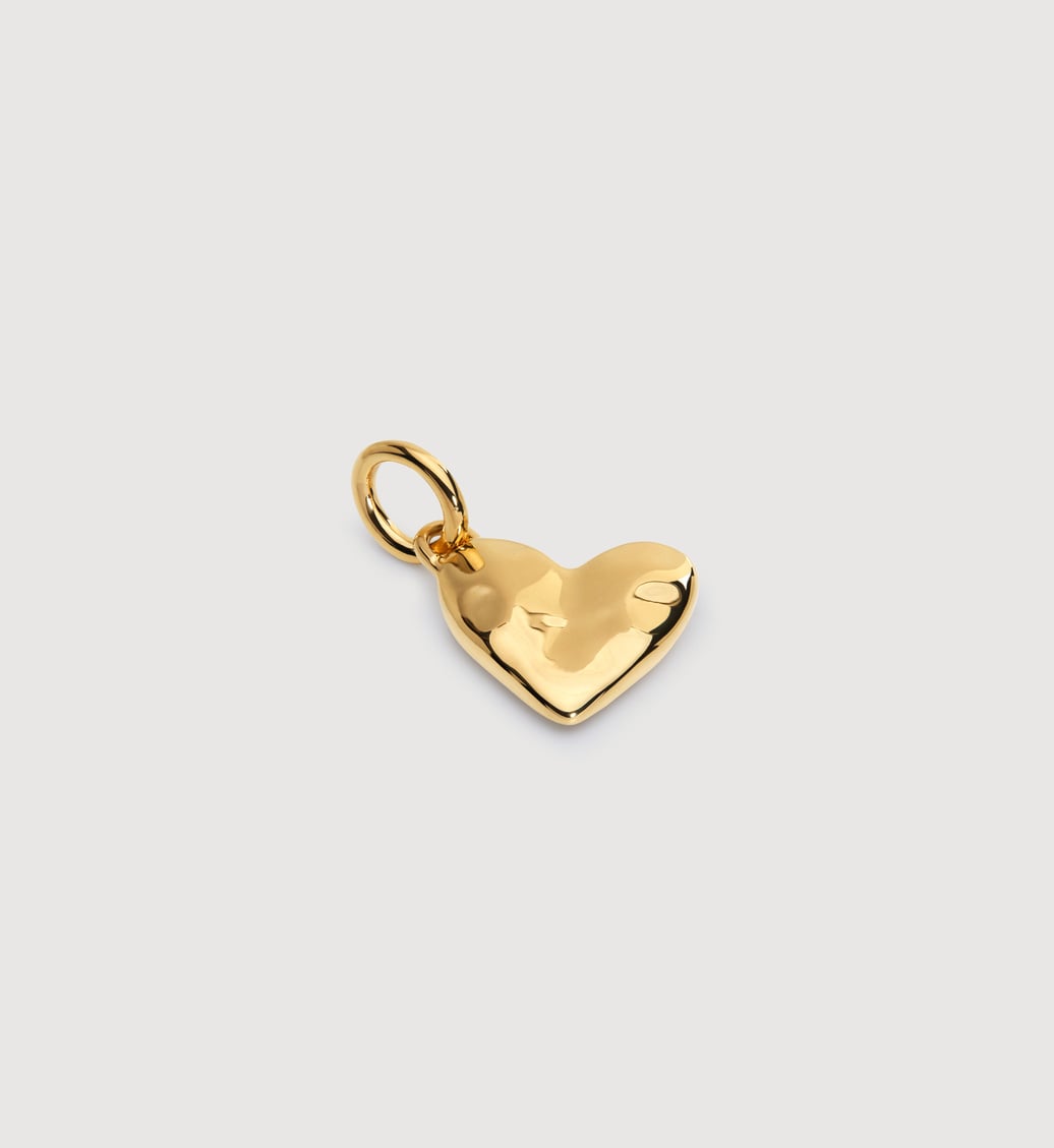 Heart Pendant in 18k Gold Vermeil on Sterling Silver | Jewellery