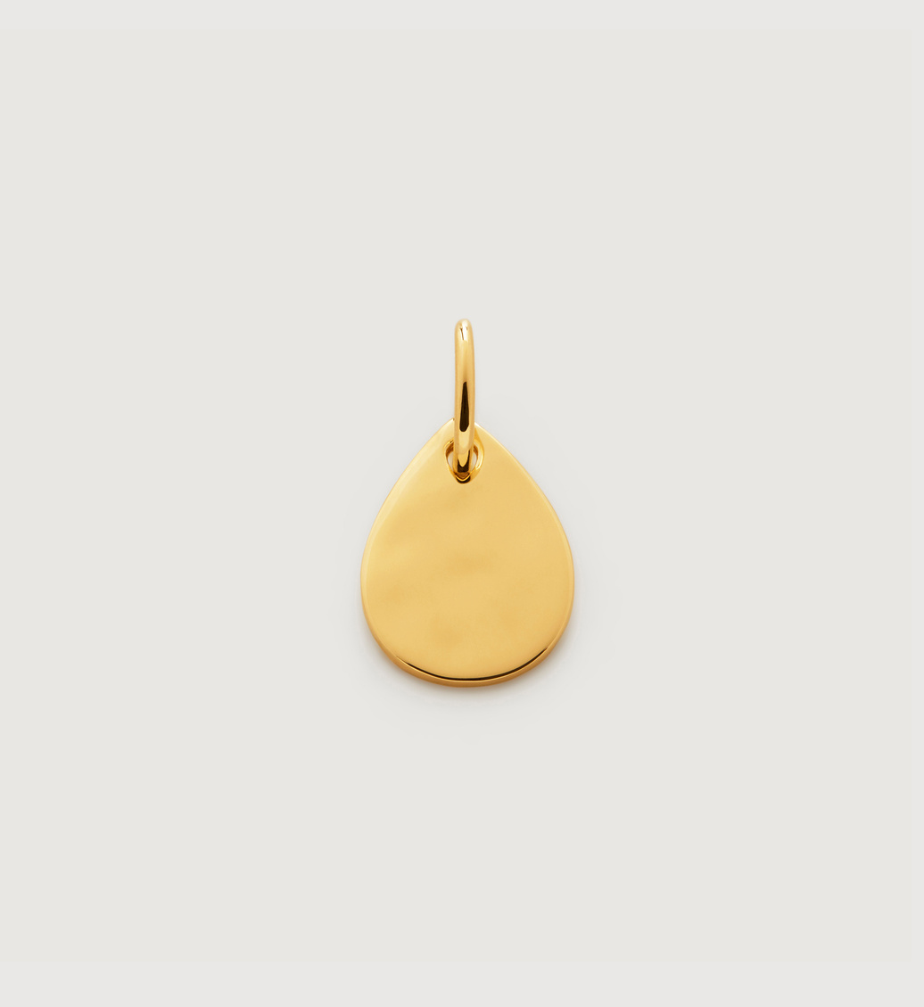 Gold Vermeil Ziggy Petal Pendant - Monica Vinader