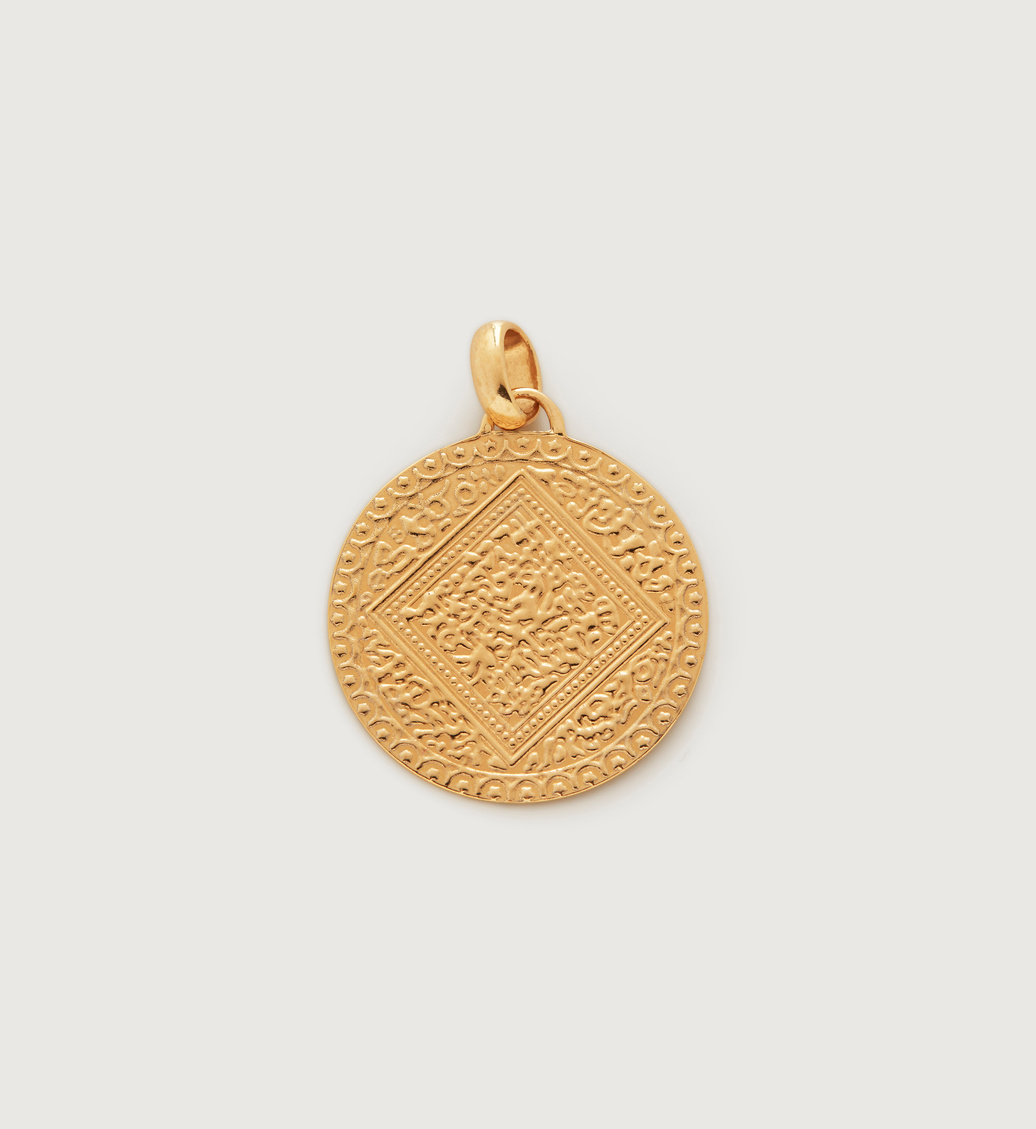 Gold Vermeil Marie Pendant - Monica Vinader