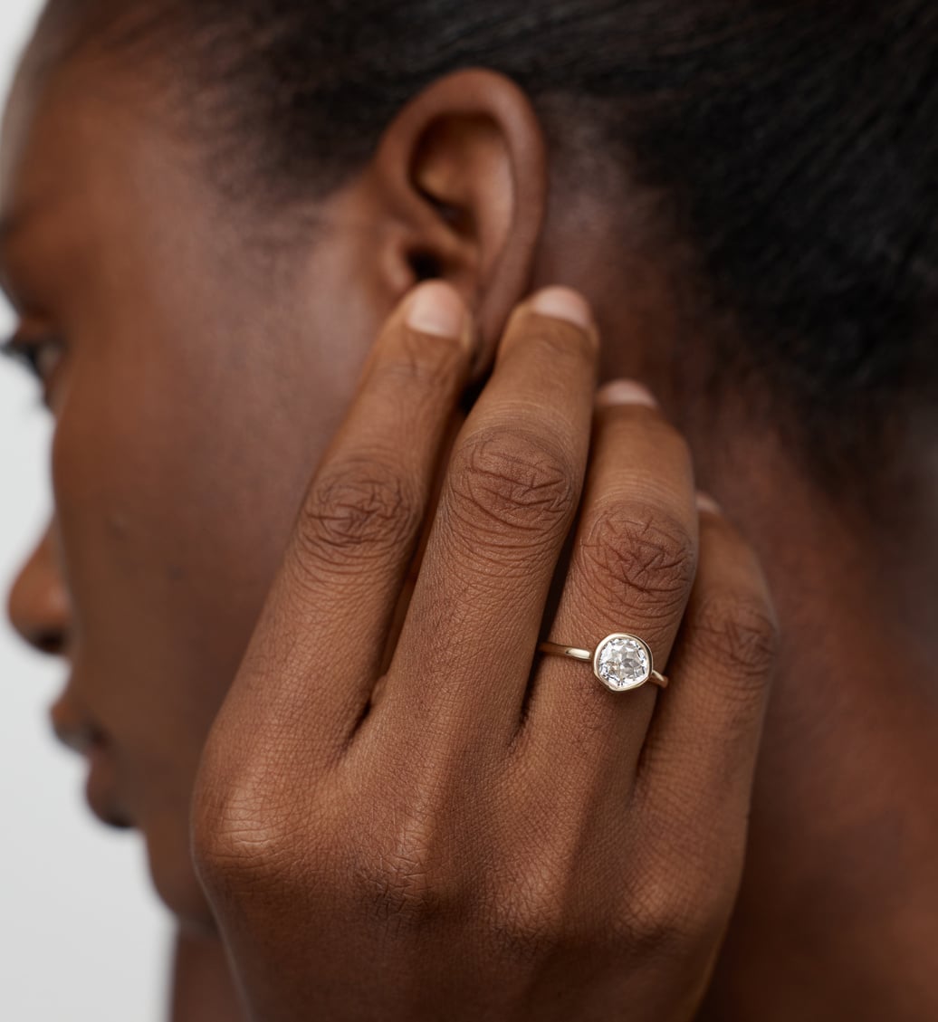 MV Siren™ Solitaire Diamond Ring 1ct in 14k Solid Gold and Lab MV Siren™ Solitaire Diamond Ring 1ct in 14k Solid Gold and Lab