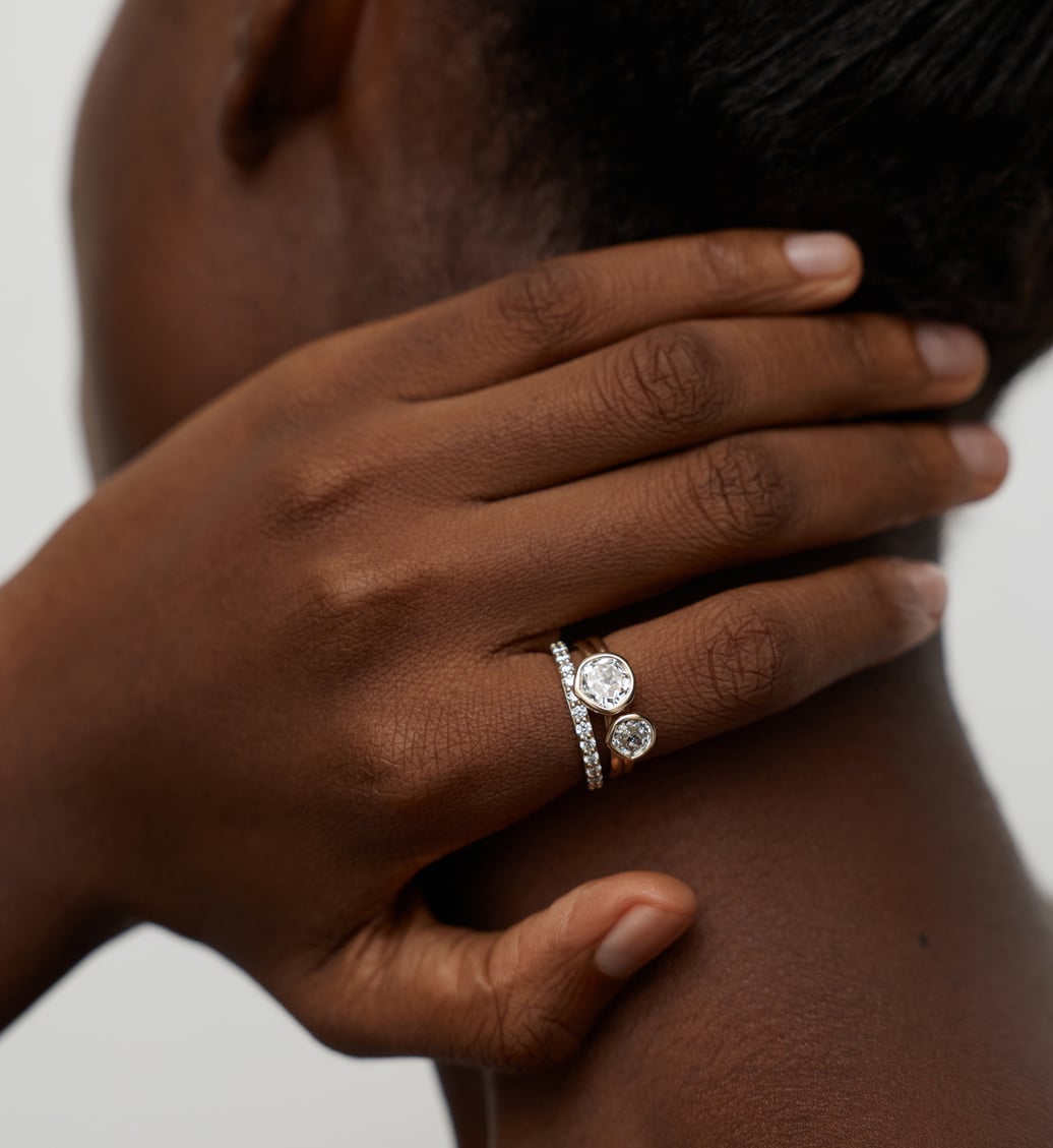 MV Siren™ Solitaire Diamond Ring 1ct in 14k Solid Gold and Lab MV Siren™ Solitaire Diamond Ring 1ct in 14k Solid Gold and Lab