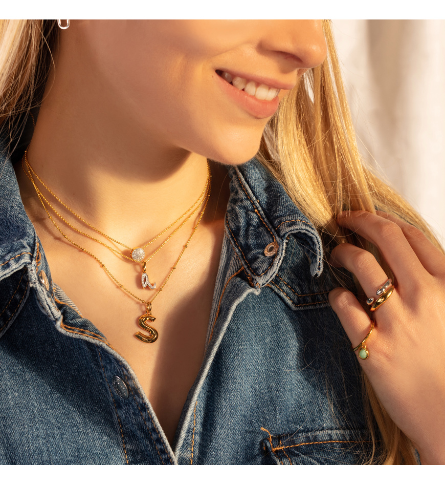 Pendant Charm in 18ct Rose Gold Vermeil 
