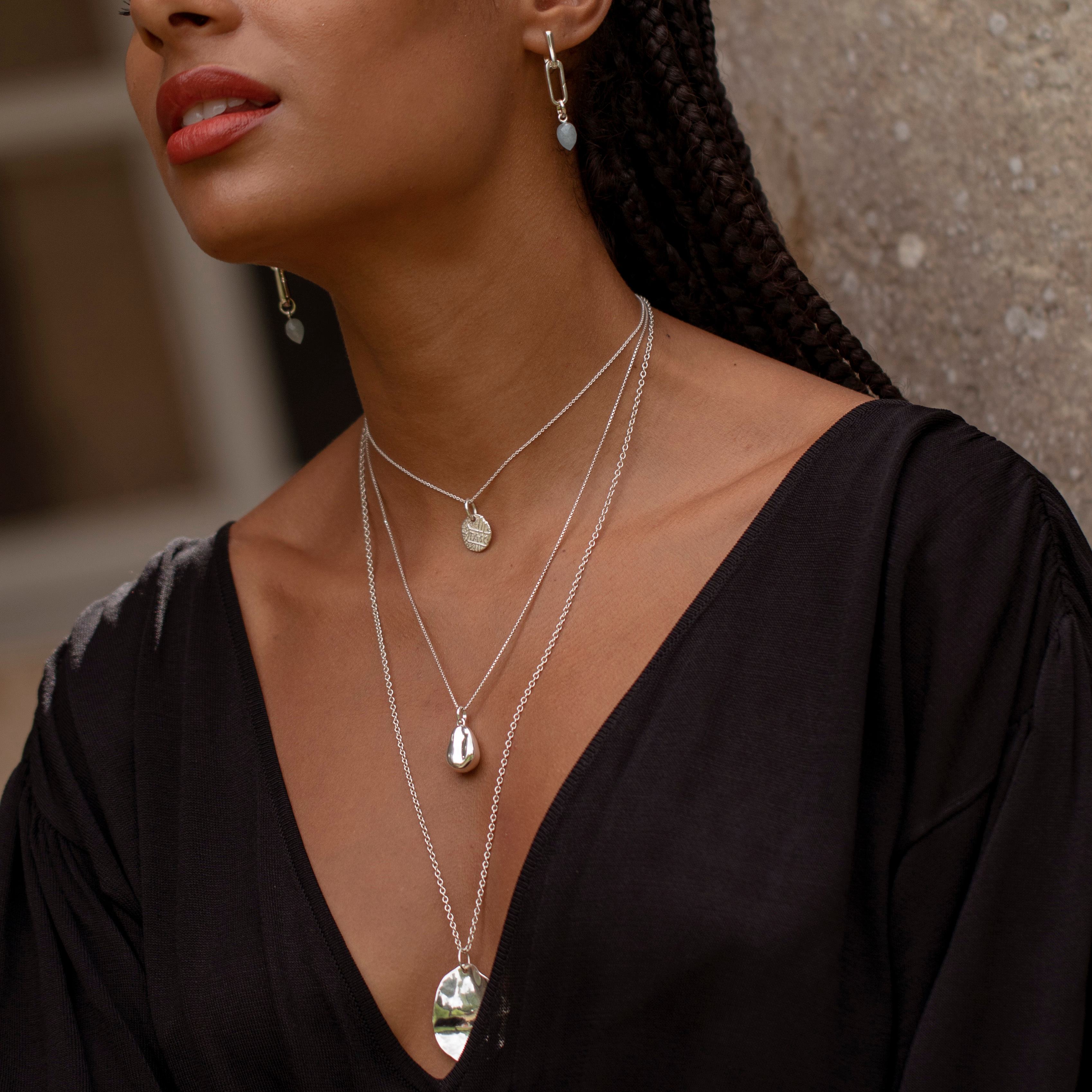 Rolo Chain Necklace Adjustable 81cm/32 