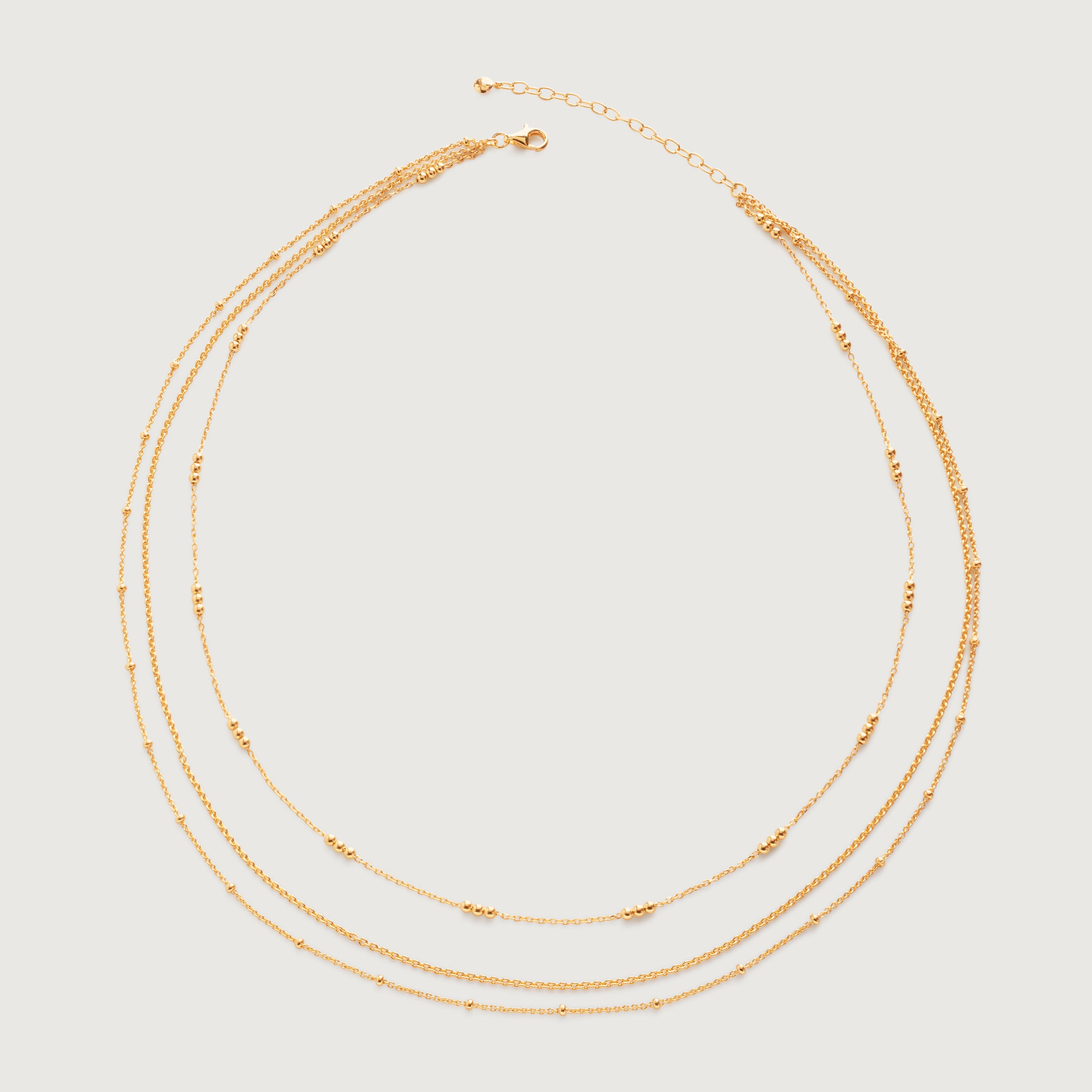 Layered Chain Necklace 46-50cm/18-20 