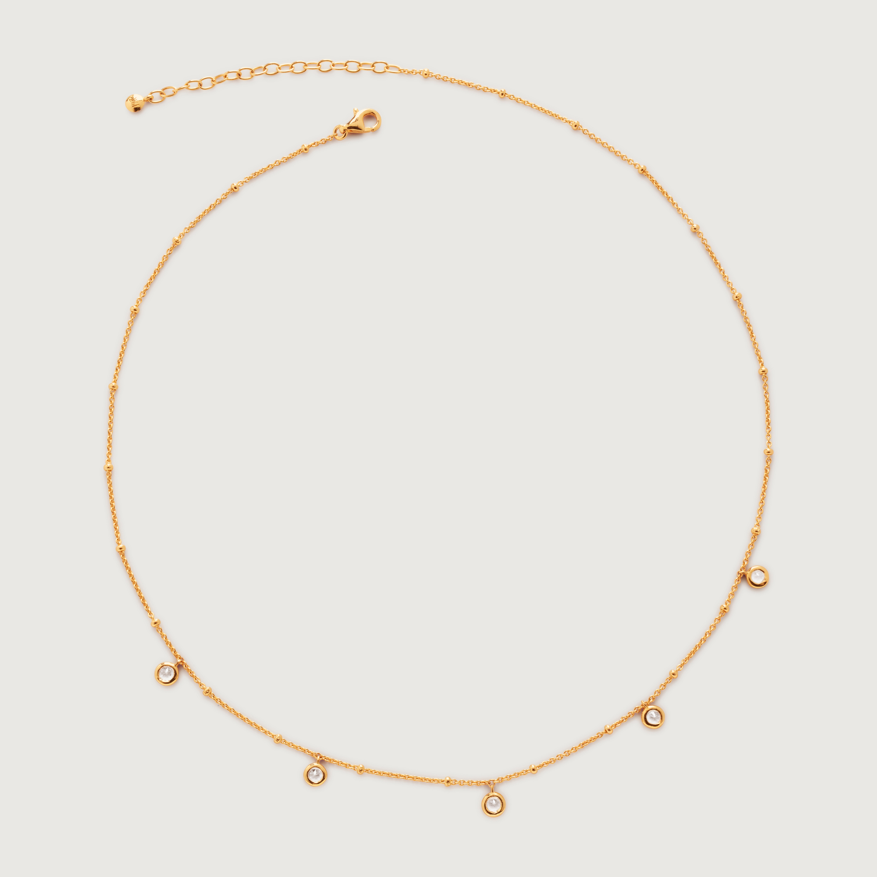 Mini Gem Choker Necklace 38-43cm/15-17 