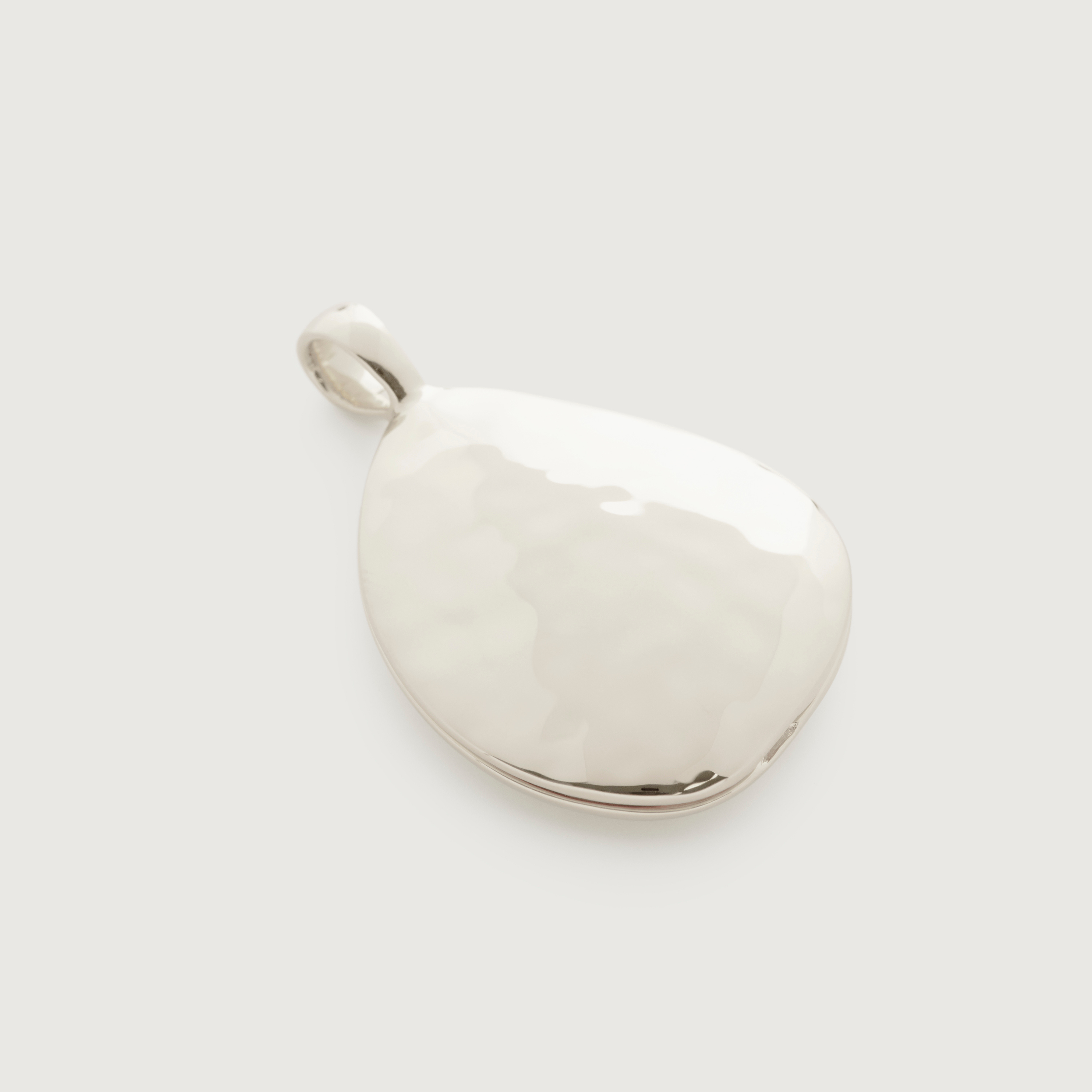 Deia Pebble Locket in Sterling Silver | Jewellery by Monica Vinader