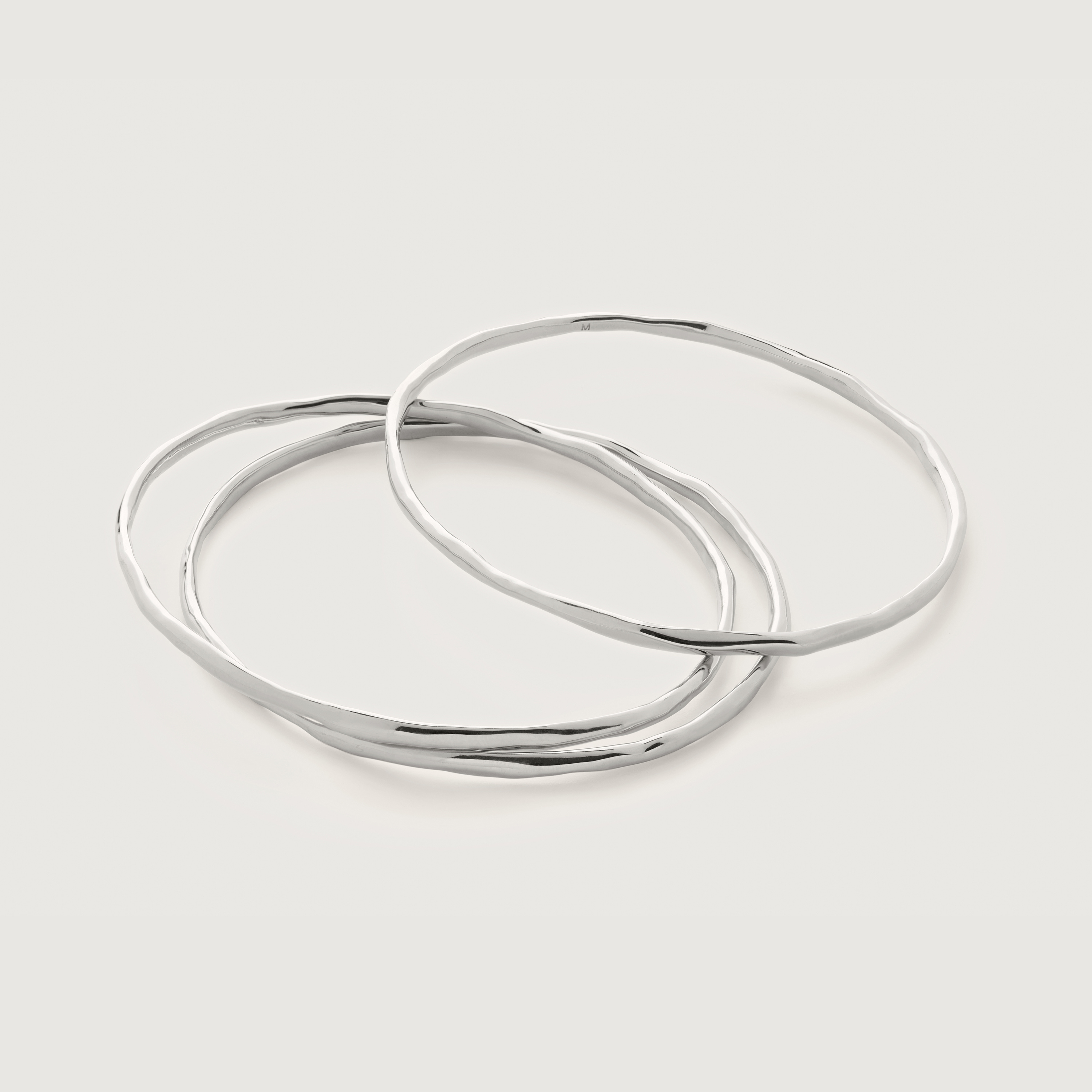 MV Siren™ Muse Bangle in Sterling Silver | Jewellery by Monica Vinader