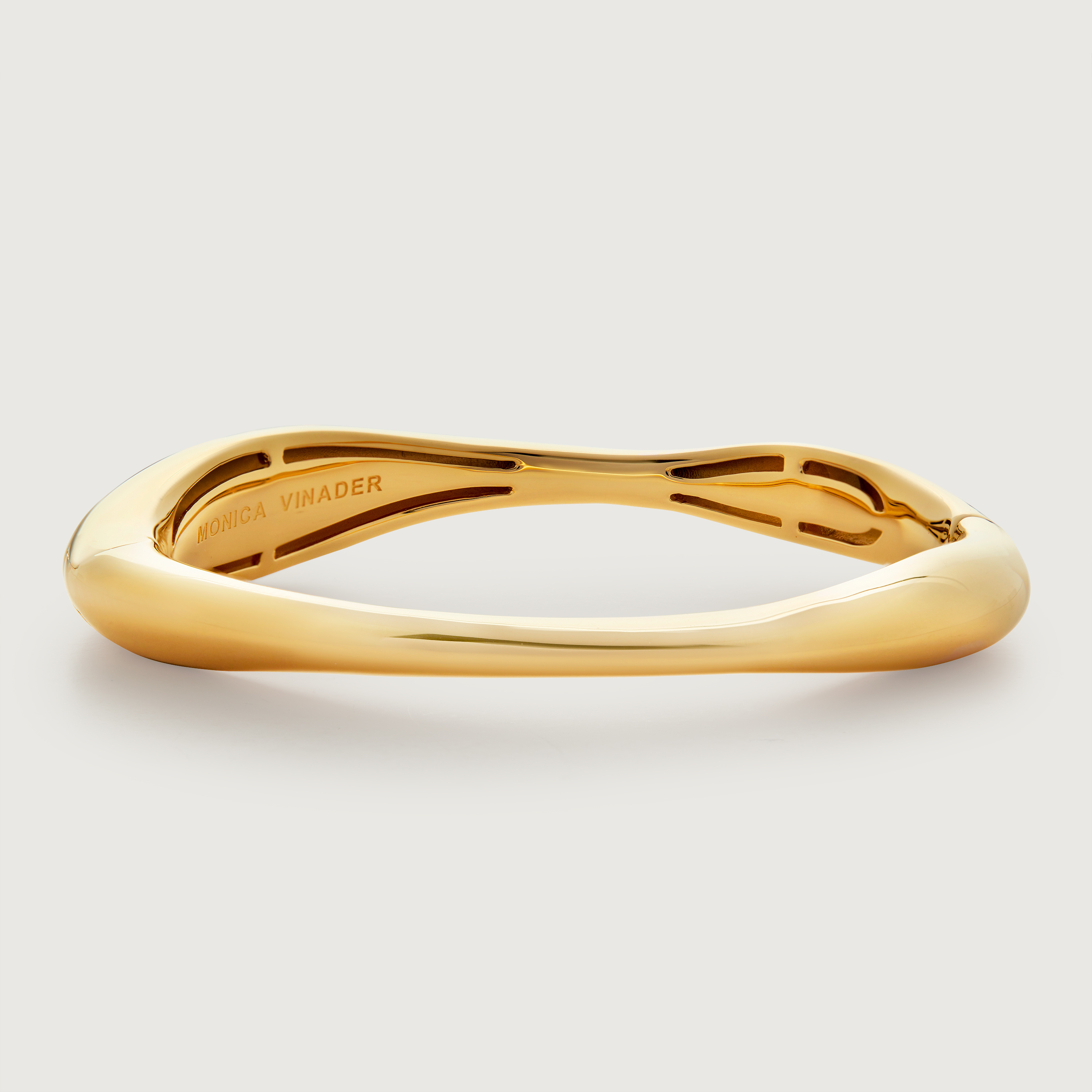 Nura Reef Bold Bangle in 18k Gold Vermeil on Sterling Silver