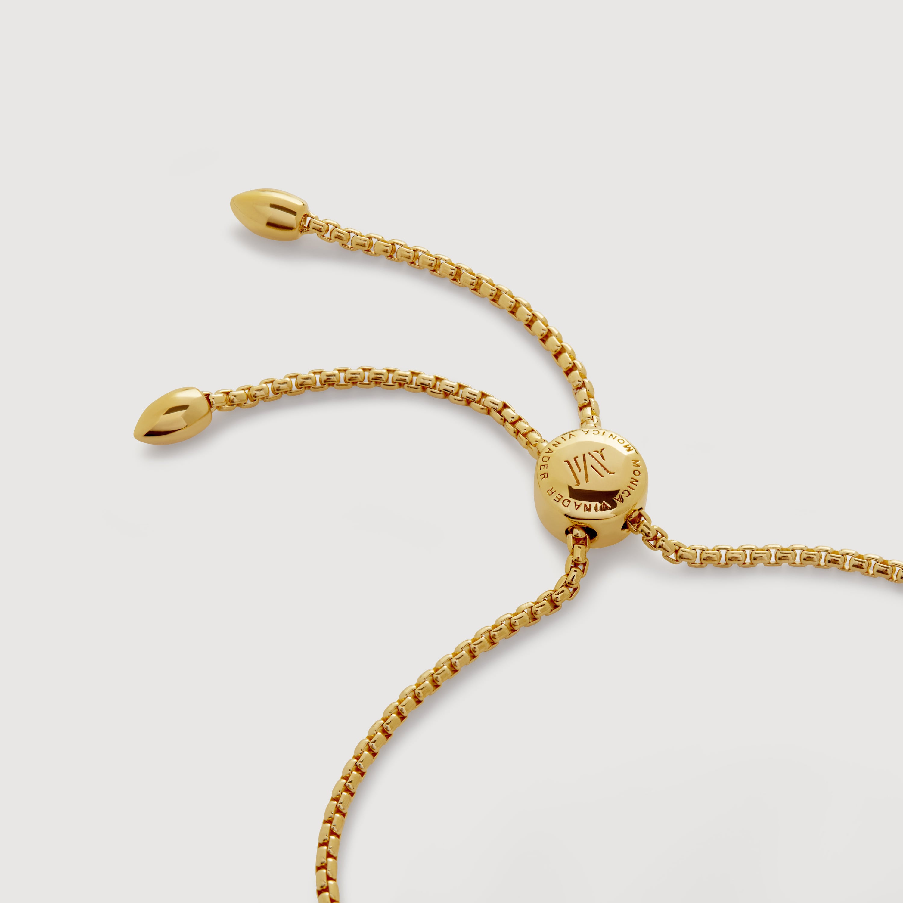 Fiji Diamond Mini Bar Bracelet in 18k Gold Vermeil on Sterling