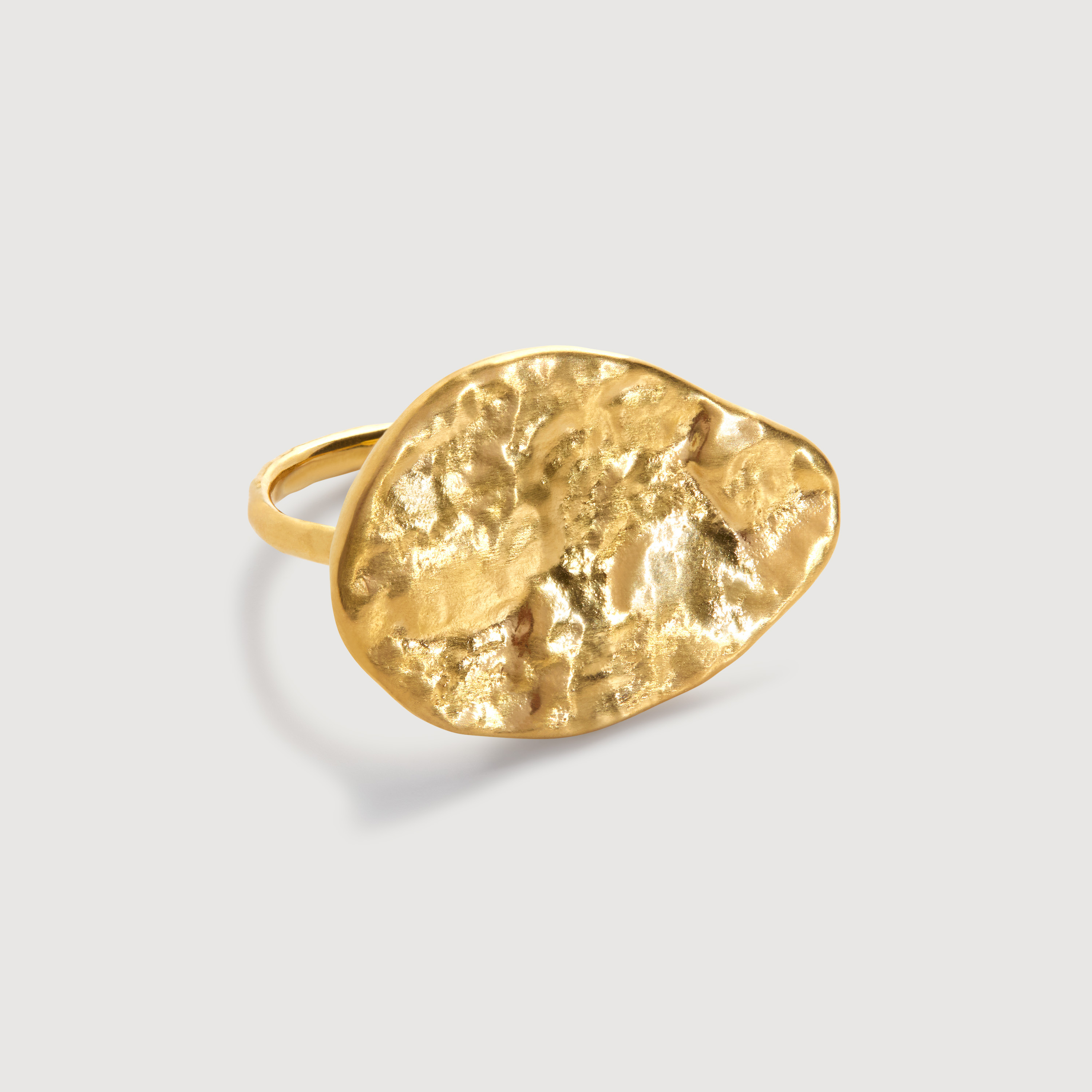 Capri Teardrop Ring in 18k Gold Vermeil on Sterling Silver