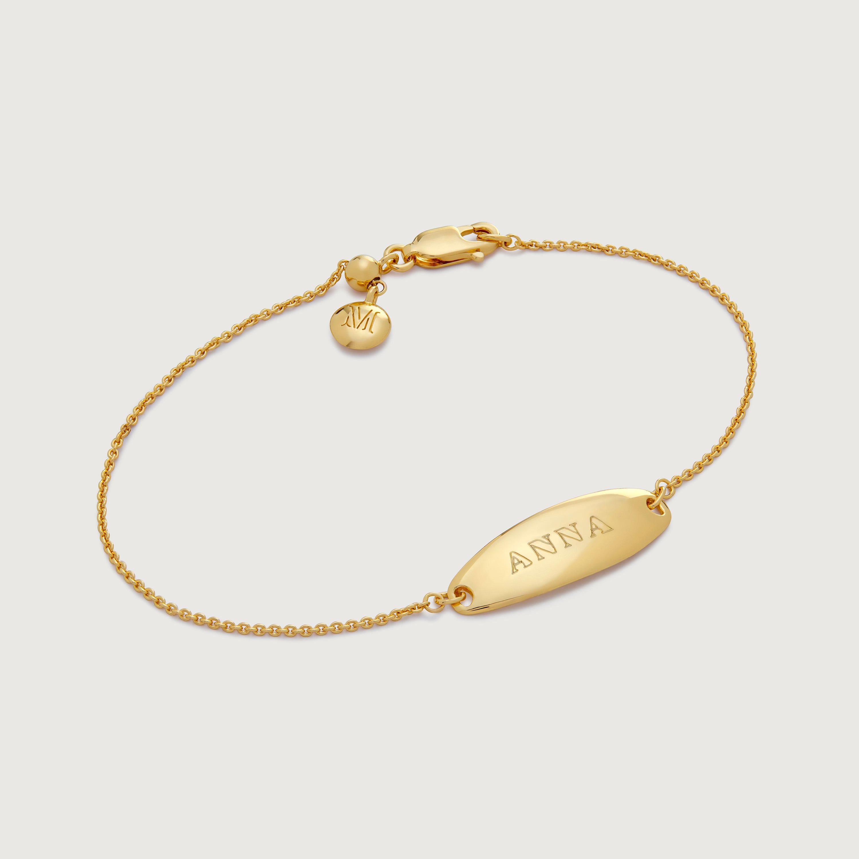 Nura Bar Chain Bracelet in 18k Gold Vermeil on Sterling Silver