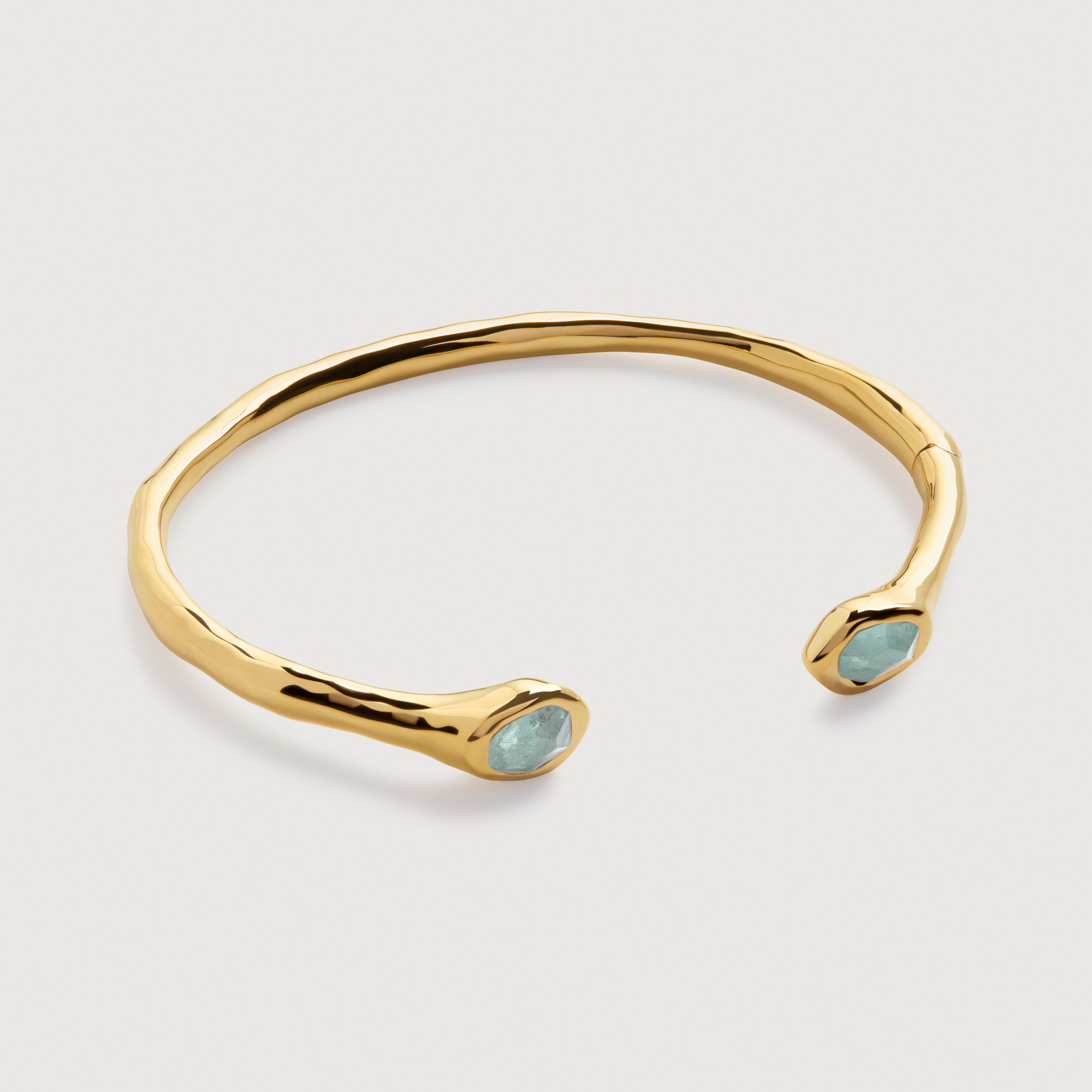 Odyssey Open Cuff in 18ct Gold Vermeil on Sterling Silver and
