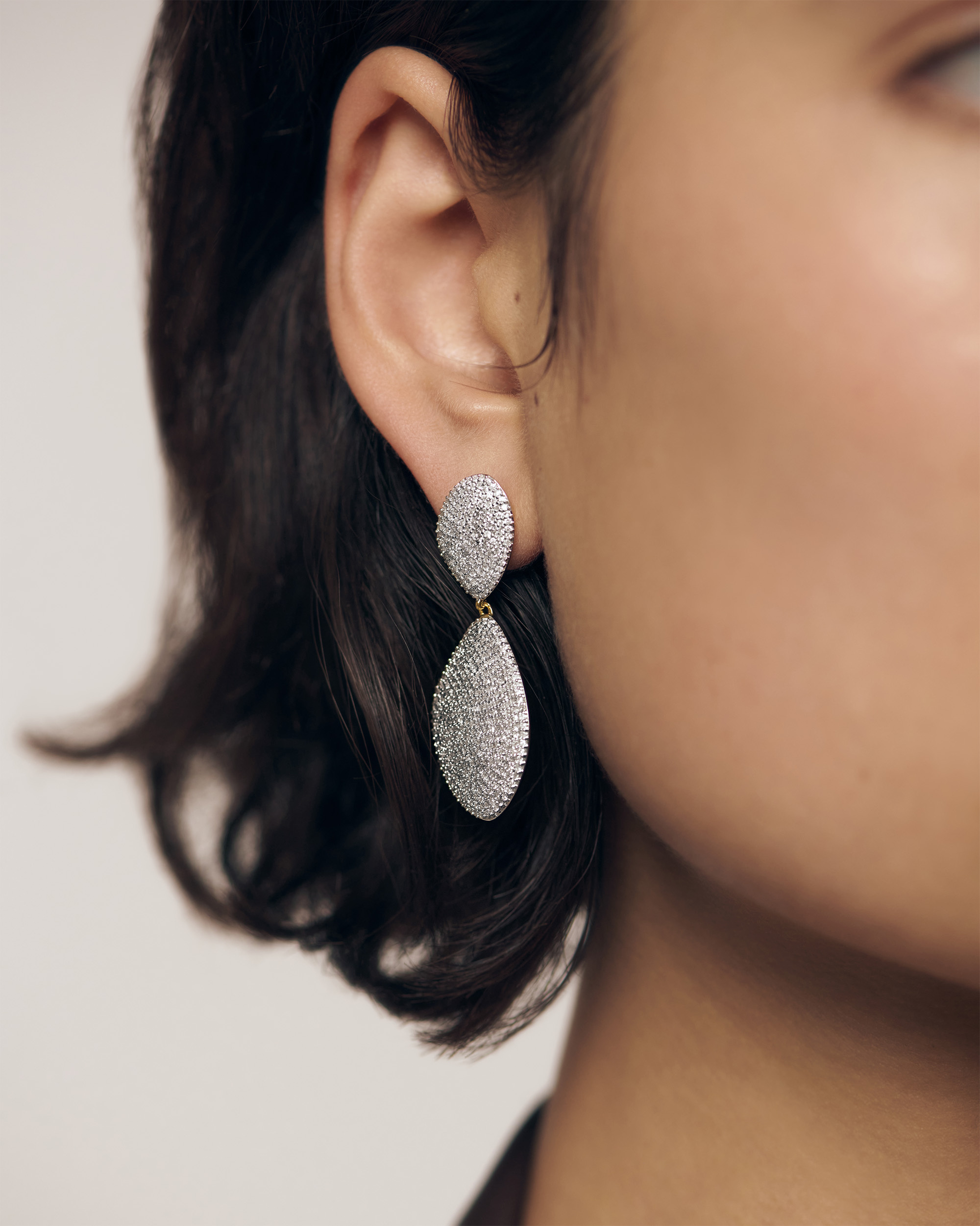 イヤリング TATIANA Mono pearl two-way drop earrings EC1480 MUSINSA | TATIANA Mono pearl two-way drop earrings EC1480