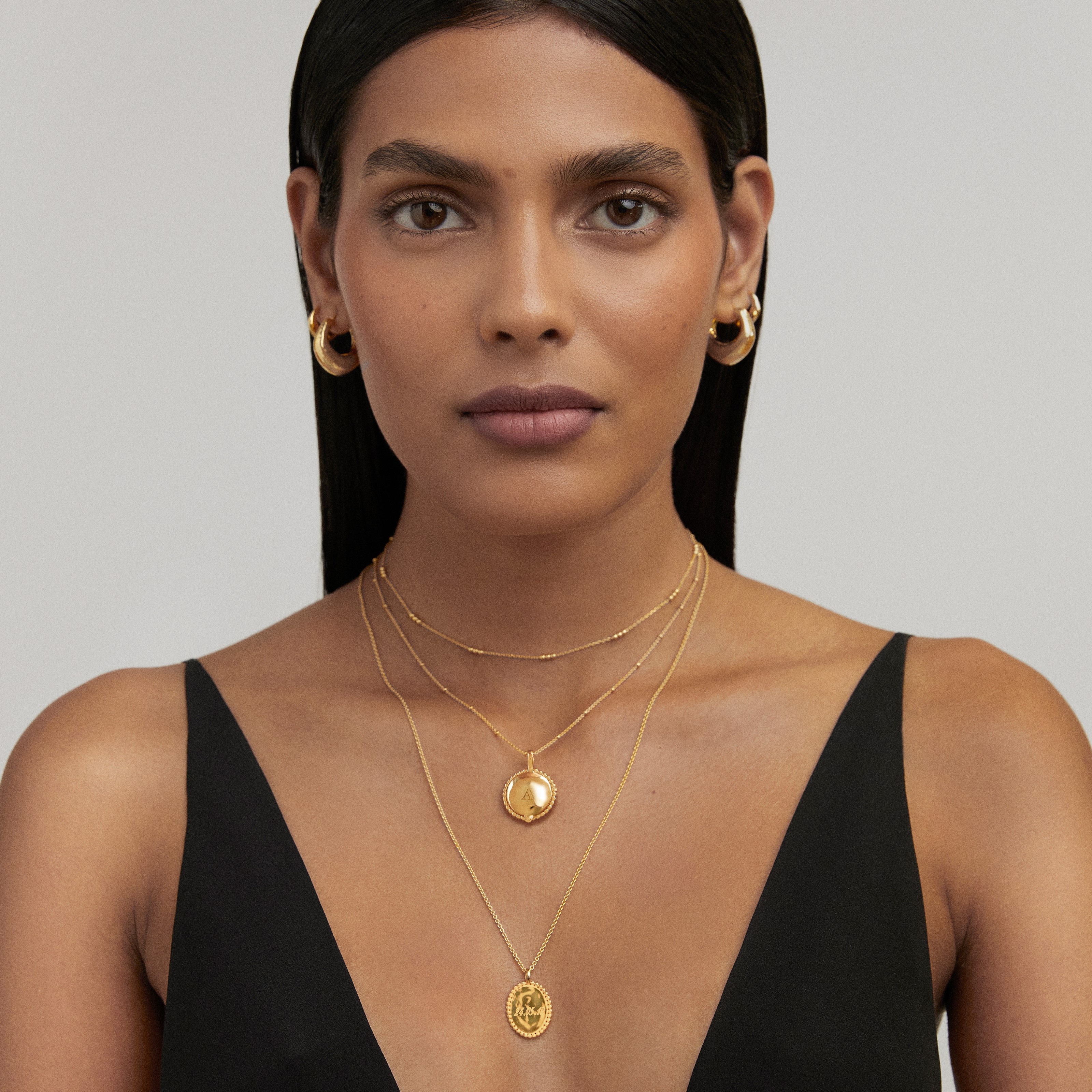 Statement Necklace Necklaces Pendants Choker Necklace Jewelry - Gold Color Choke