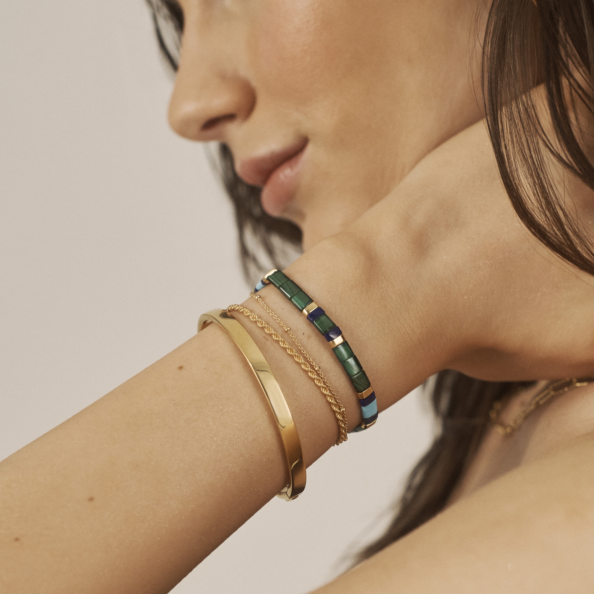 【Monica Vinader】Corda Friendshipブレスレット(関税送料込) MONICA VINADER Corda Friendship Chain Bracelet | endource