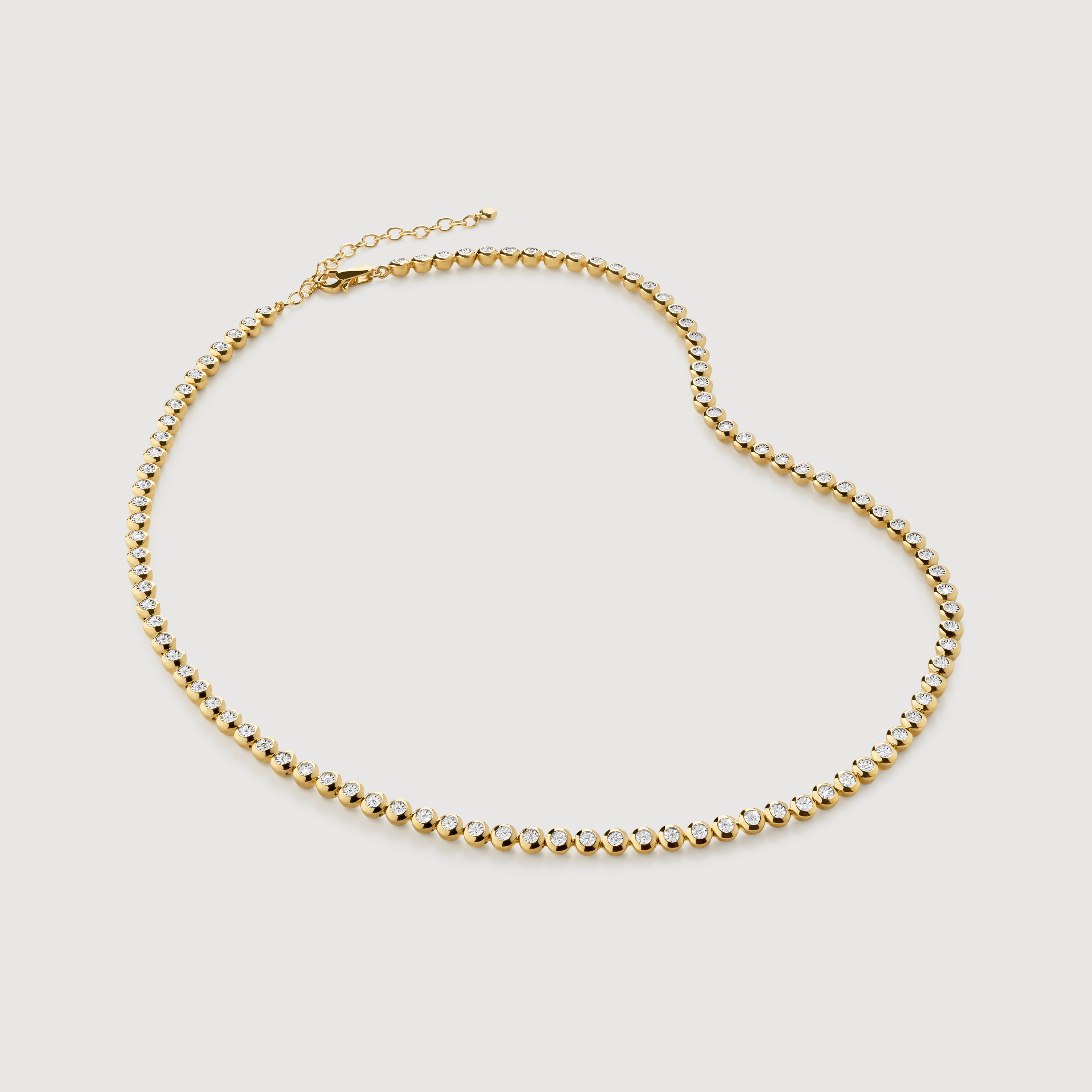 美品ANTIDOTEBUYERS CLUB Classic BallChain Ball Chain Choker | Stainless Steel Choker | Grunge Necklace