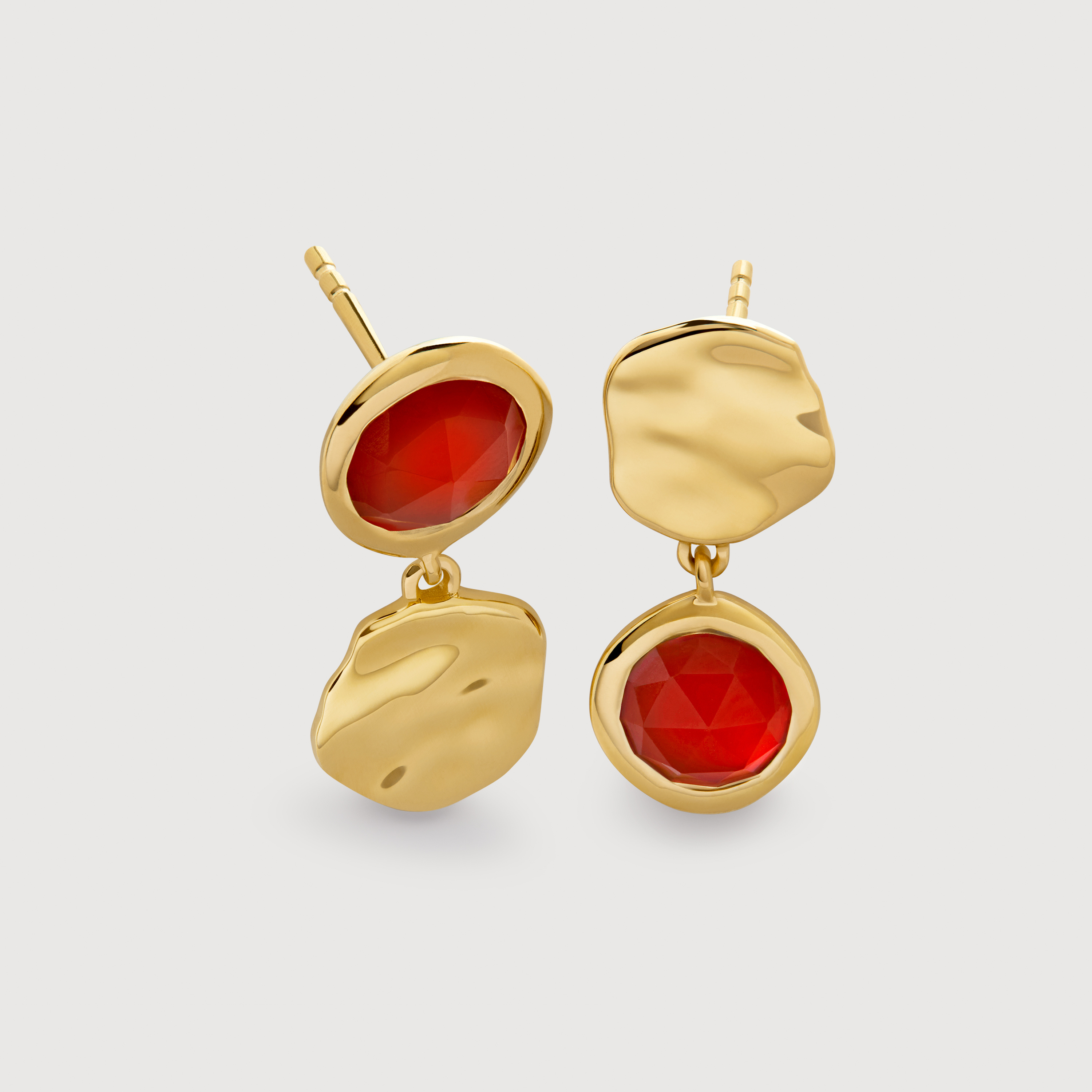 red dress gold earrings Classy Gold Earrings -All Jewelry main image 1