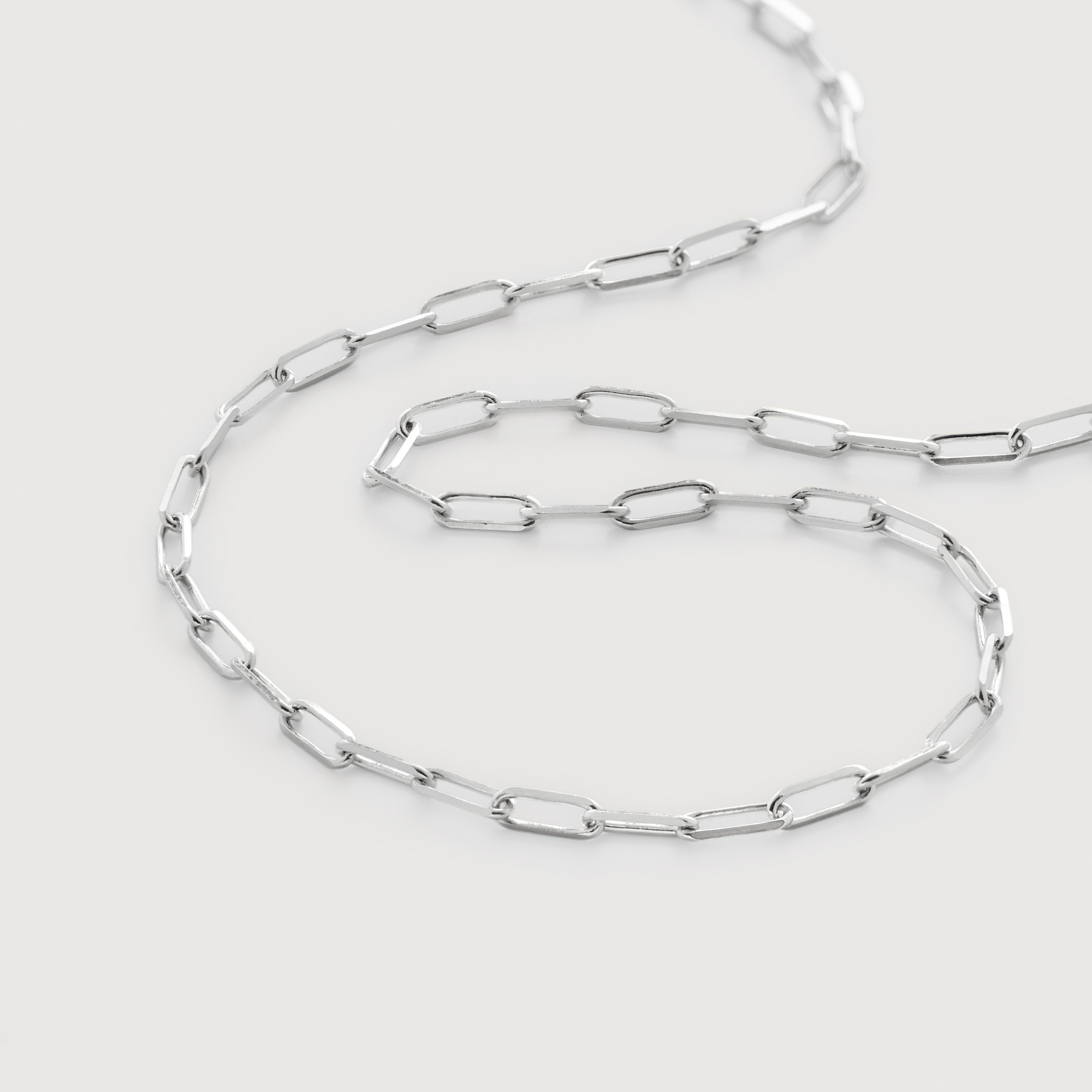 MONICA VINADER mini paperclip ネックレス Monica Vinader Mini Paperclip チェーンネックレス | ゴールドトーン