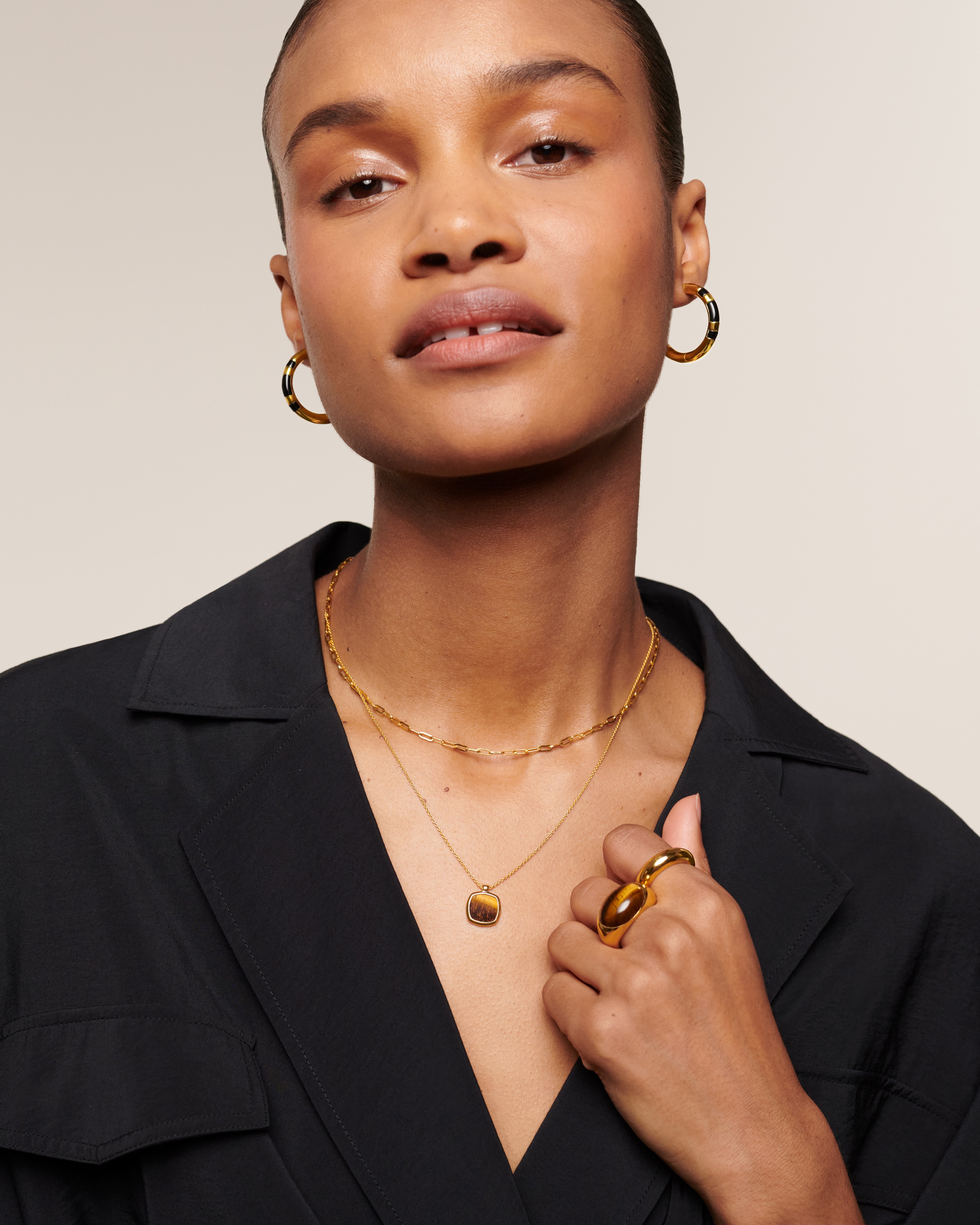 Bold Paperclip Chain Necklace 20' in 18k Gold Vermeil on Sterling