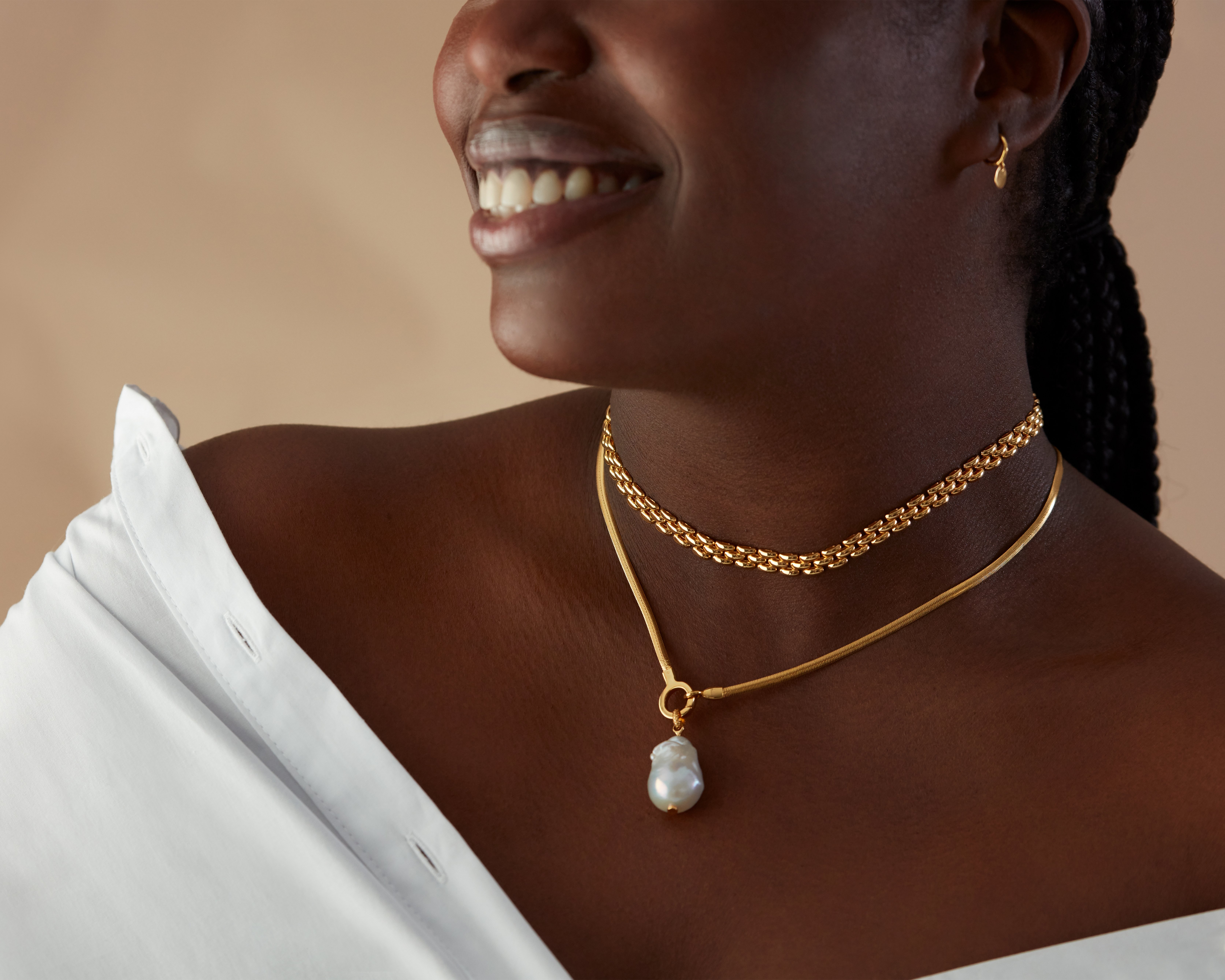 Heirloom Necklace in 18k Gold Vermeil on Sterling Silver