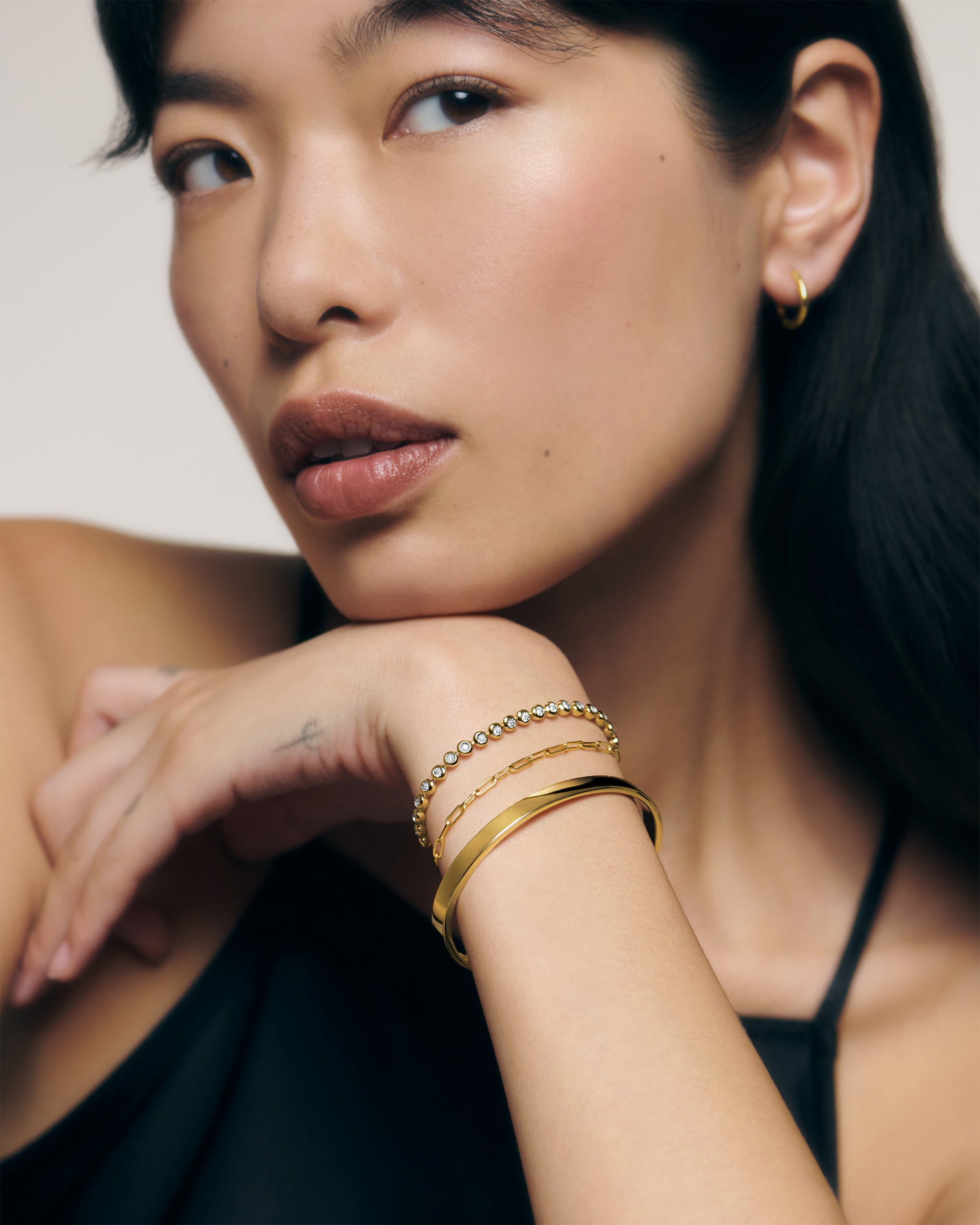 Essential Bangle in 18k Gold Vermeil on Sterling Silver