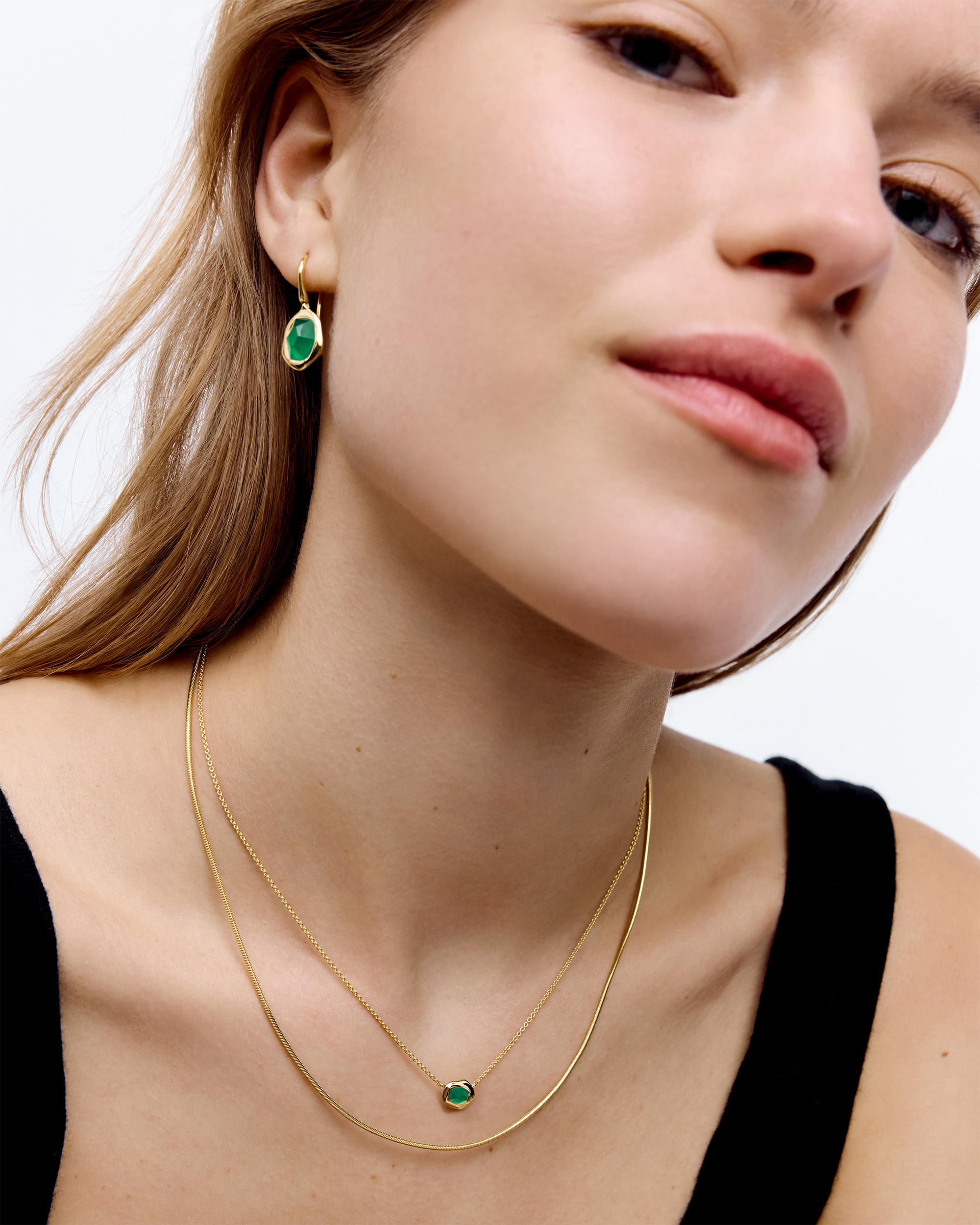 Odyssey Wire Earrings in 18k Gold Vermeil on Sterling Silver and