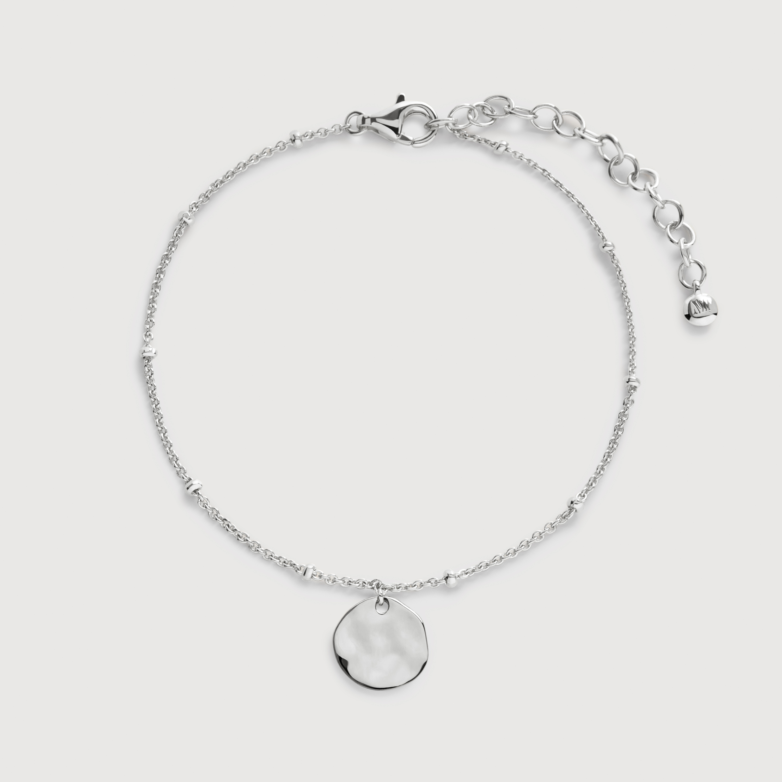MV Siren™ Muse Disc Chain Bracelet in Sterling Silver | Jewellery