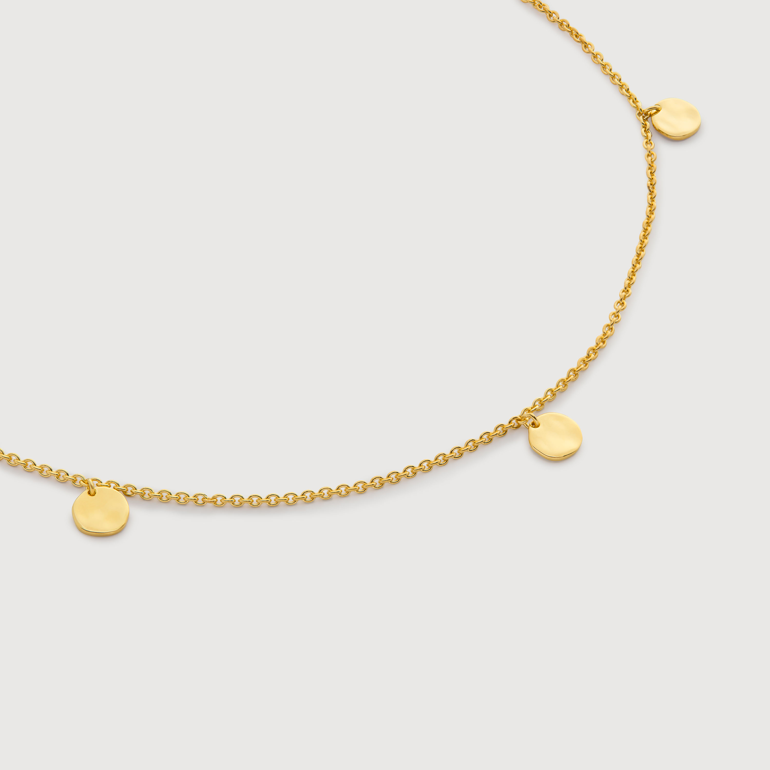 Siren Muse Station Chain Bracelet in 18k Gold Vermeil on