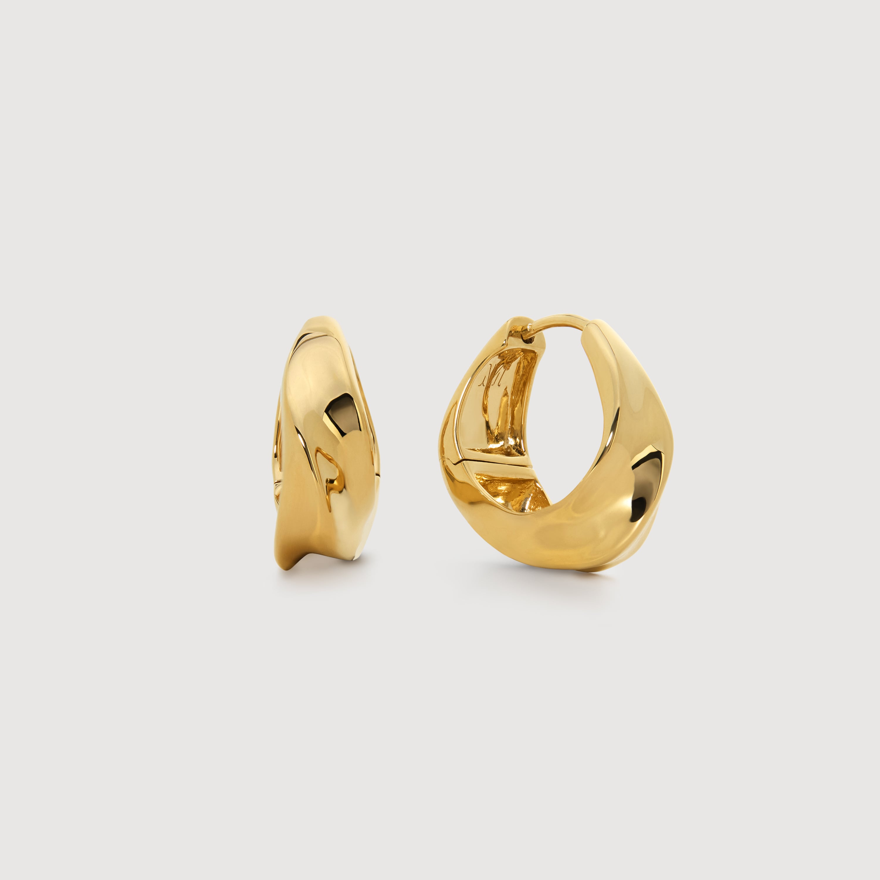 【新品未使用】PARTS OF FOUR Hoop Earring ピアス 23140162-gp-ea-gosh-non-f1.jpg