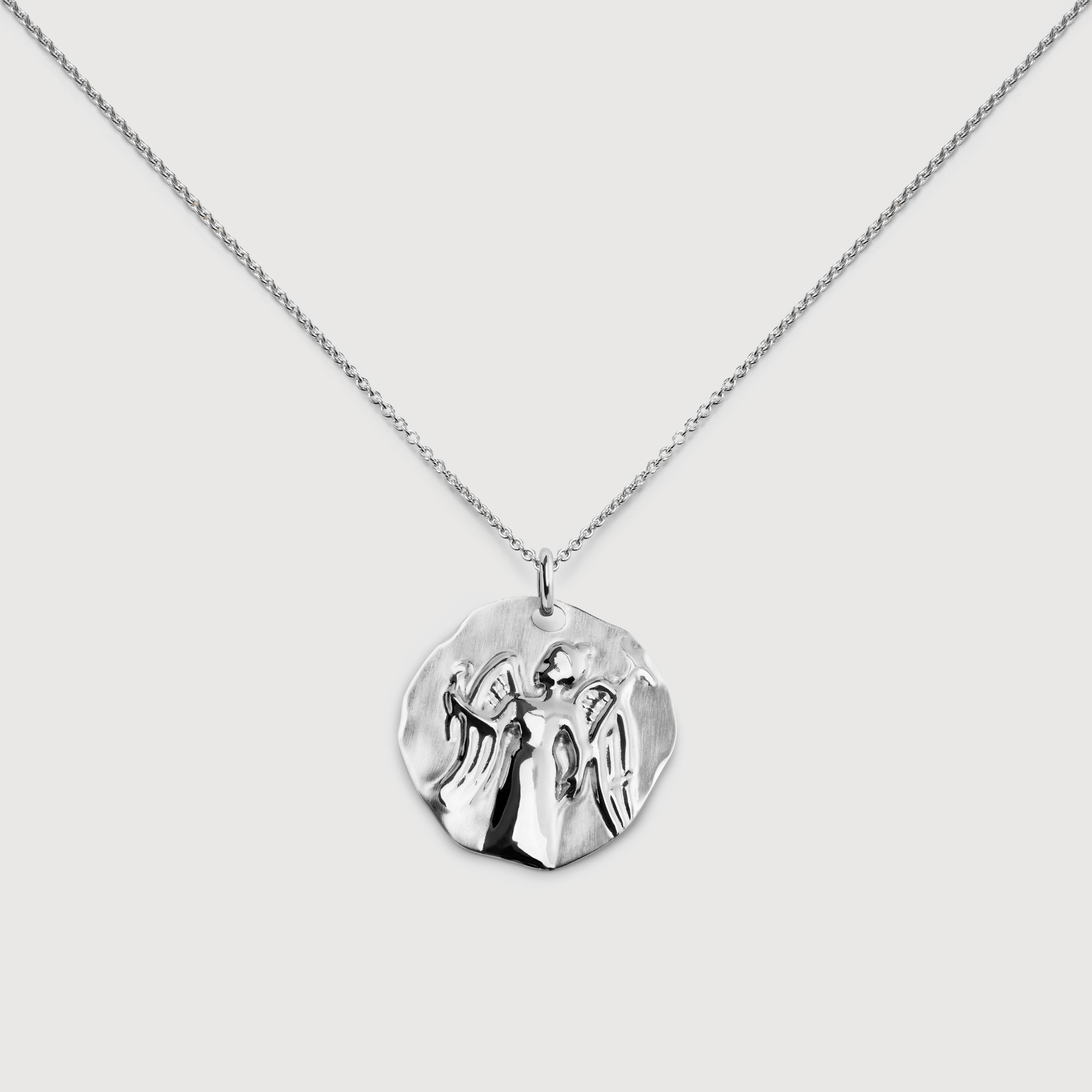 Virgo Zodiac Chain Necklace in Sterling Silver | Jewellery by