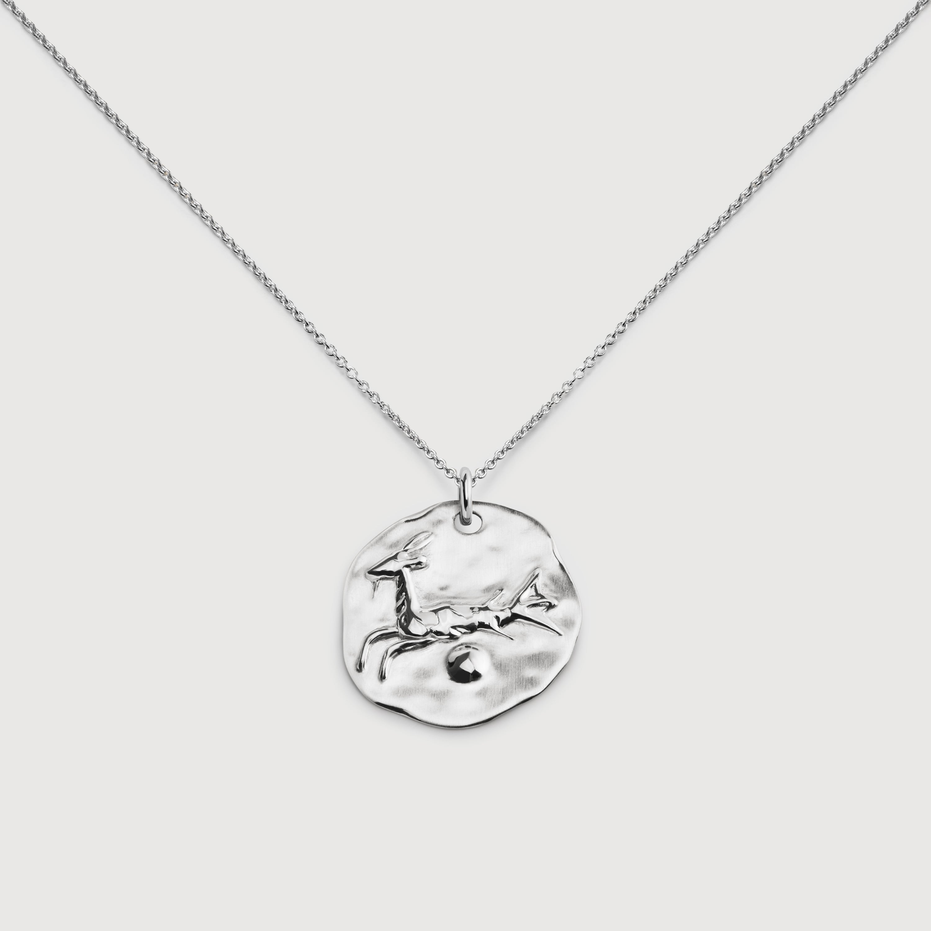CAPRICORN PENDANT GAGAN silver necklace Capricorn