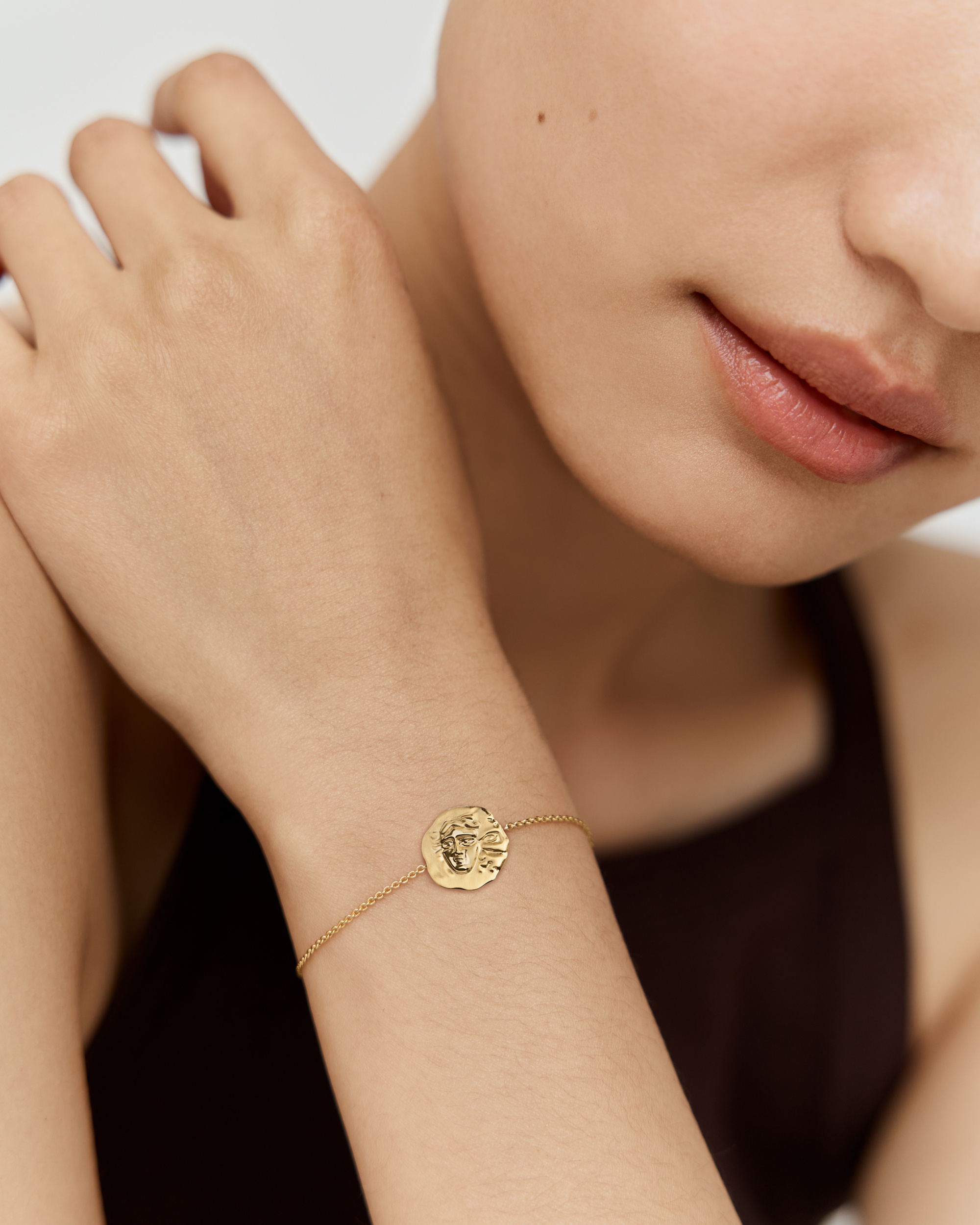 Gemini Zodiac Chain Bracelet in 18k Gold Vermeil on Sterling