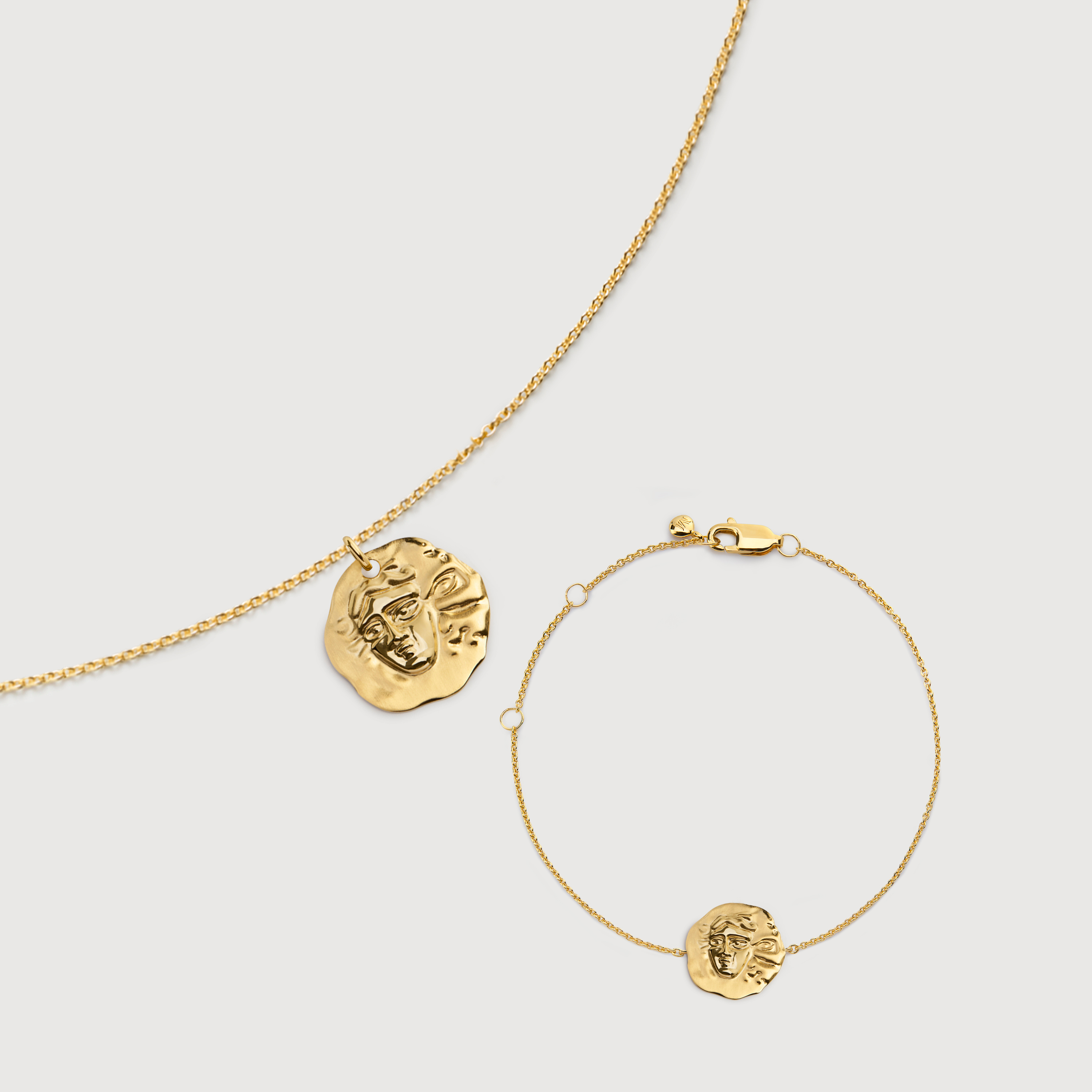 Gemini Zodiac Chain Necklace and Bracelet Set | Jewellery Sets