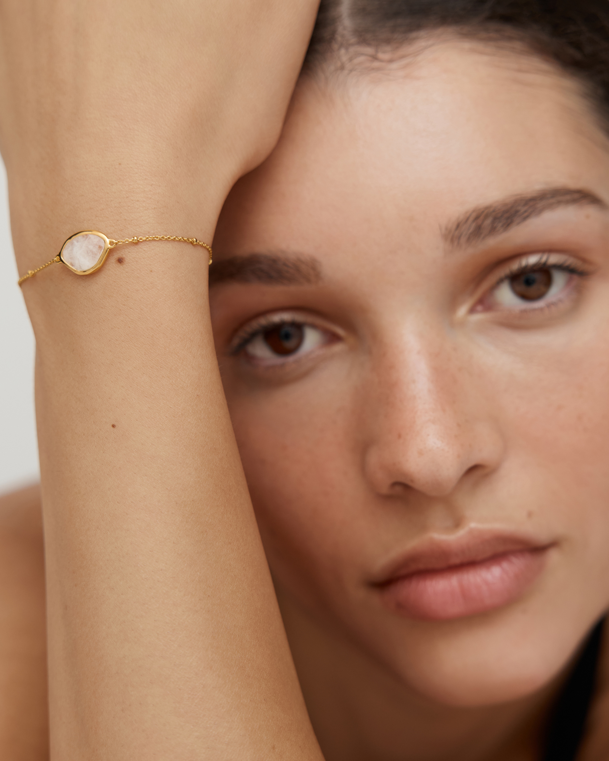 Petal Bracelet in 18k Gold Vermeil on Sterling Silver and