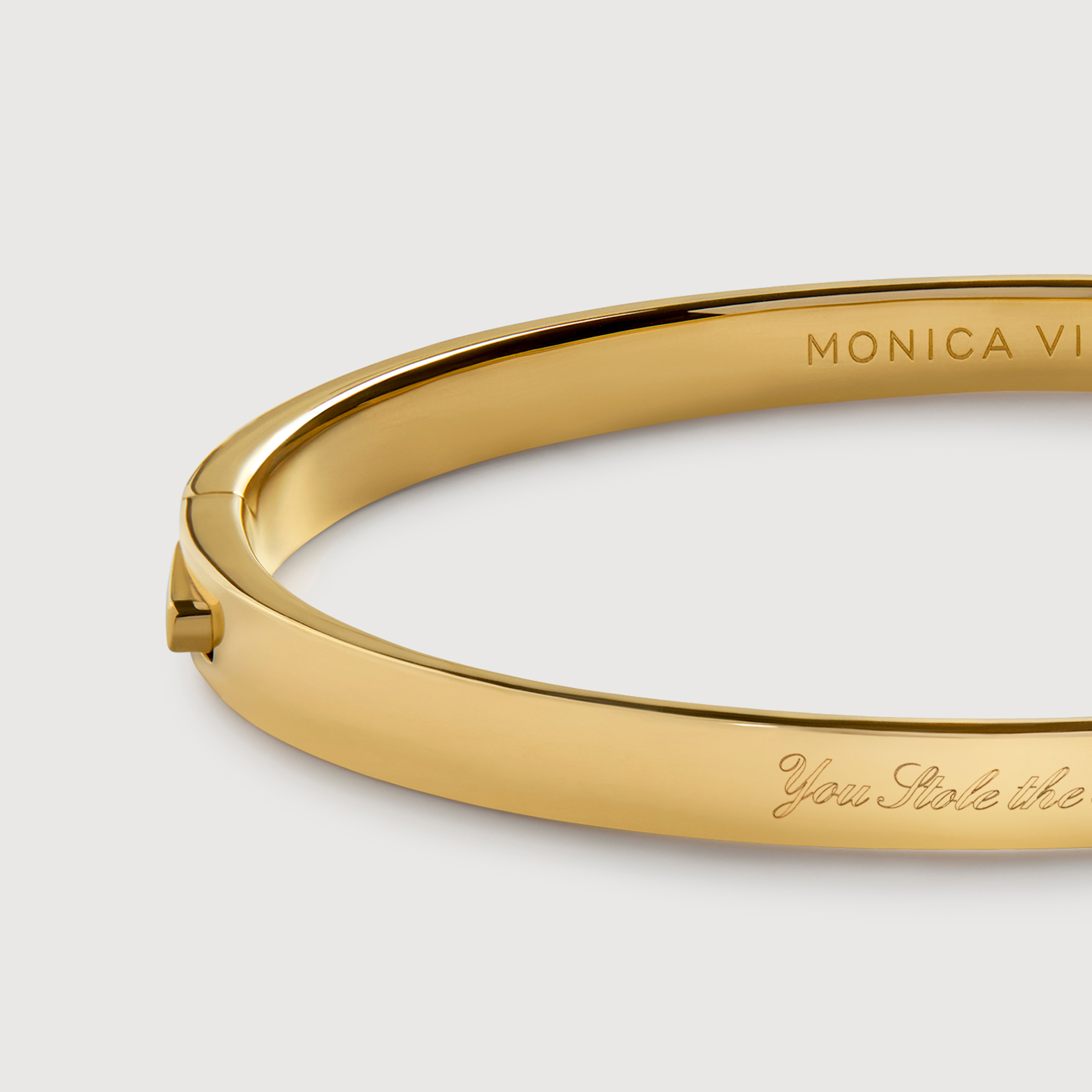 Sienna Spiro Essential Bangle in 18k Gold Vermeil on Sterling