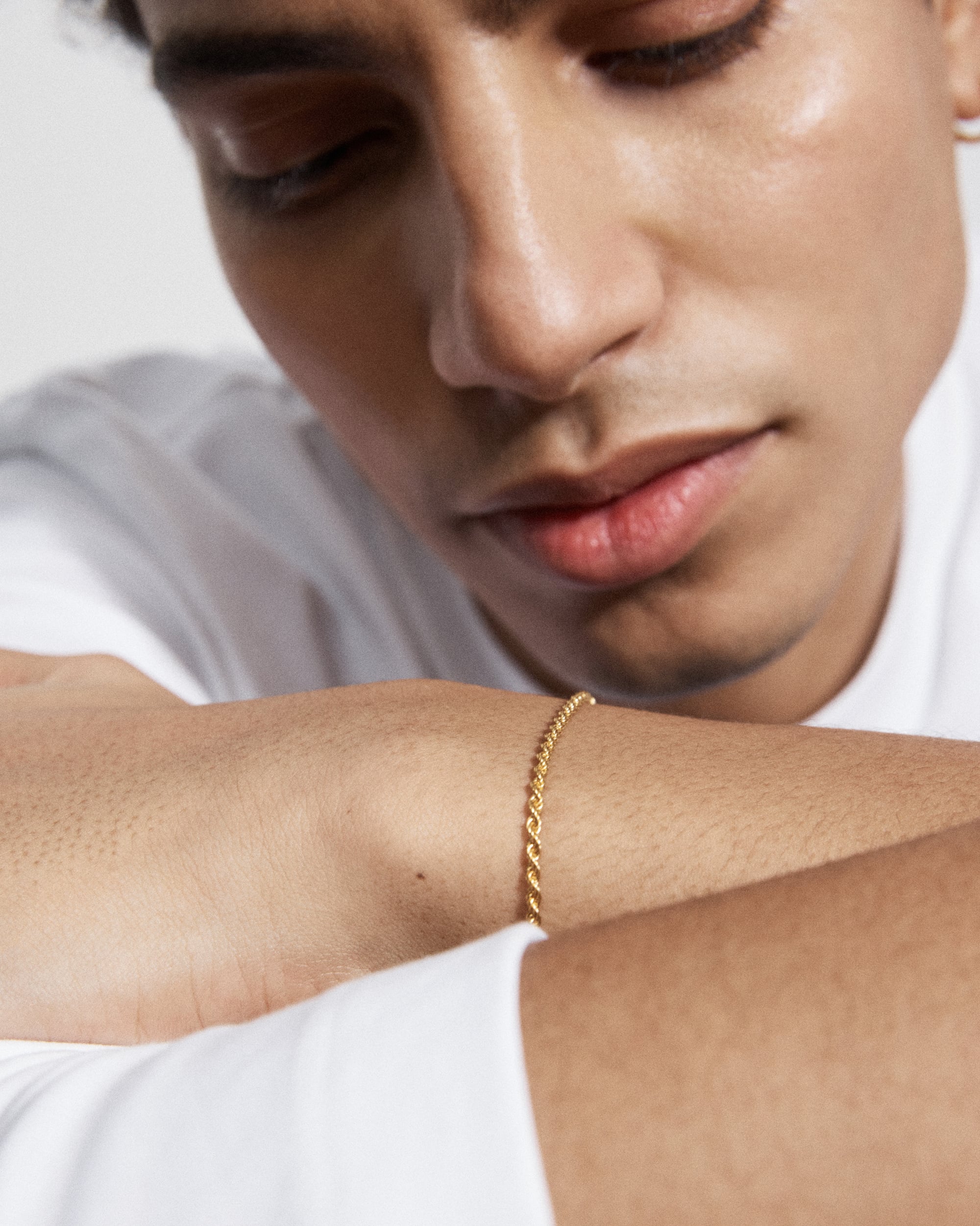 Corda Chain Friendship Bracelet in 18k Gold Vermeil on Sterling Silver |  Jewellery by Monica Vinader US