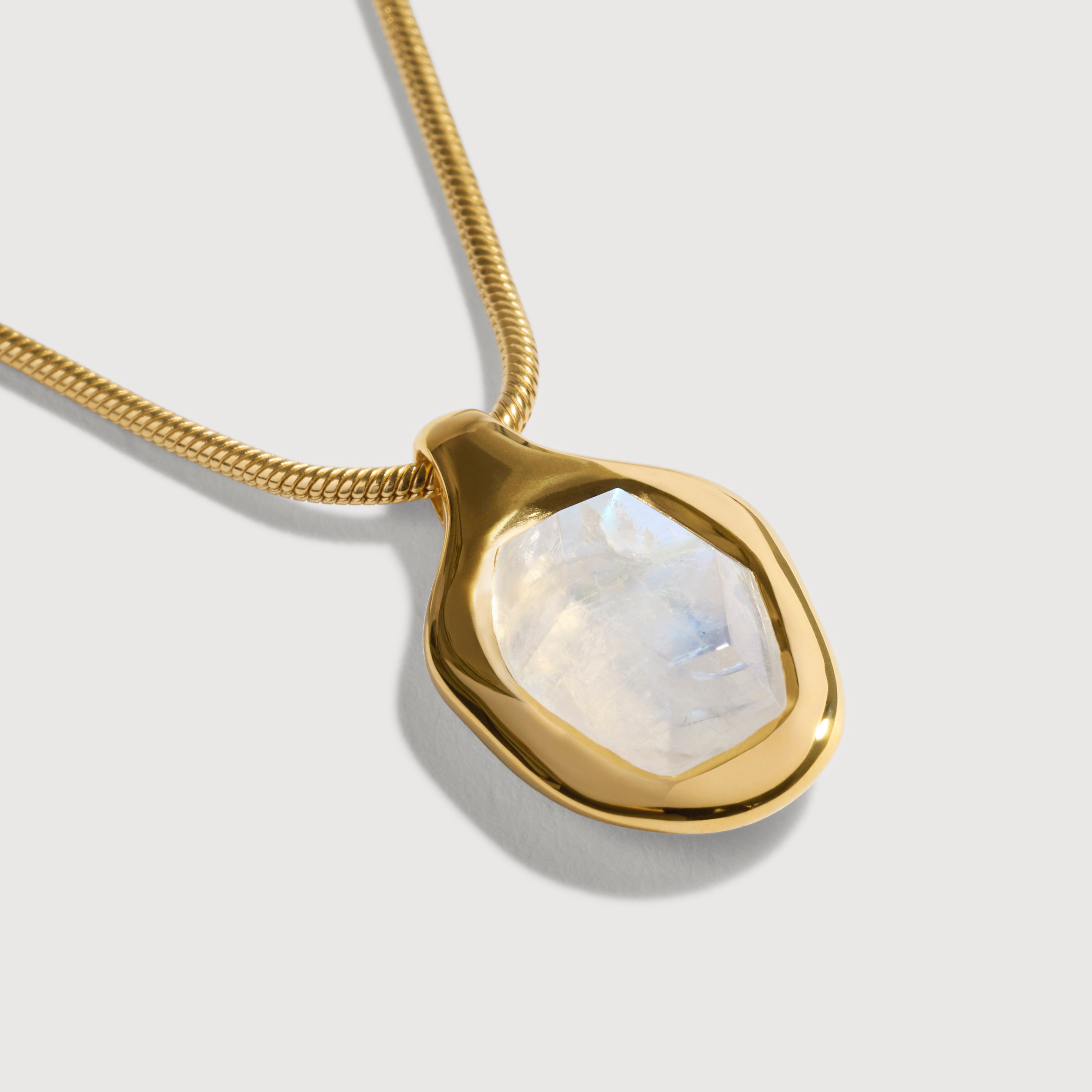 Odyssey Gemstone Chain Necklace in 18k Gold Vermeil on Sterling