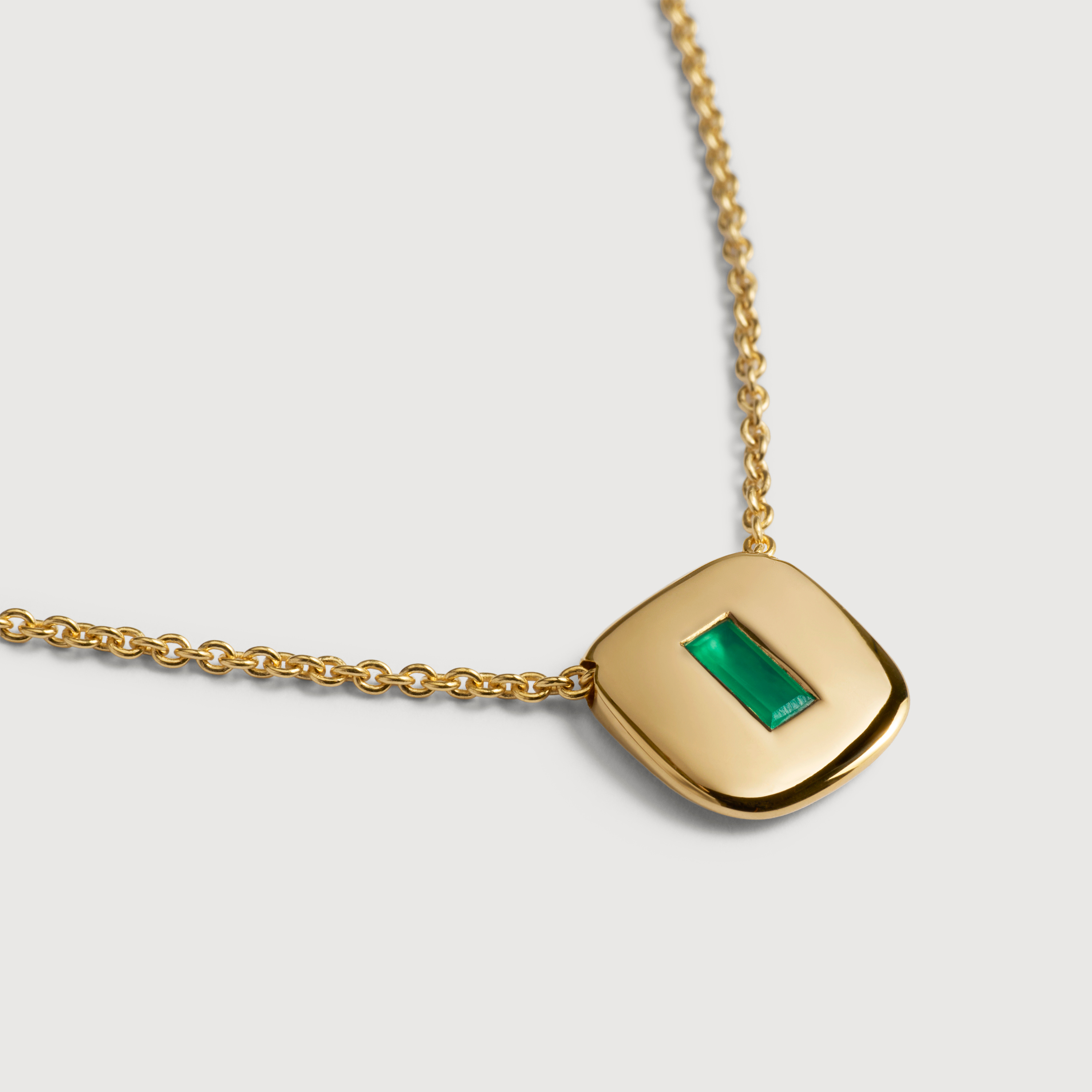 MARIHA martiniqueネックレス50cm ALEXANDER Gemdrop Chain Necklace in 18k Gold Vermeil on Sterling Silver and