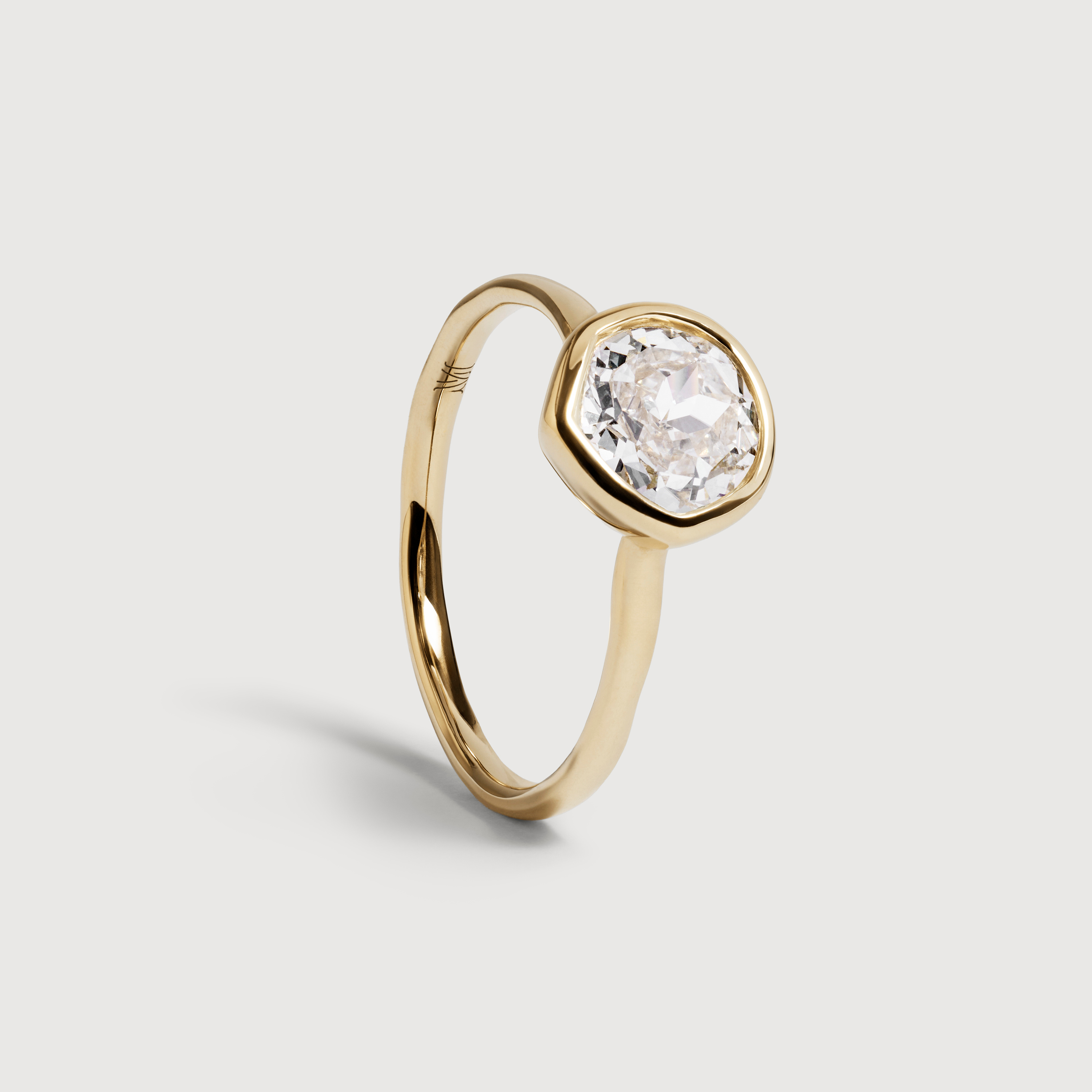 MV Siren™ Solitaire Diamond Ring 1ct in 14k Solid Gold and Lab