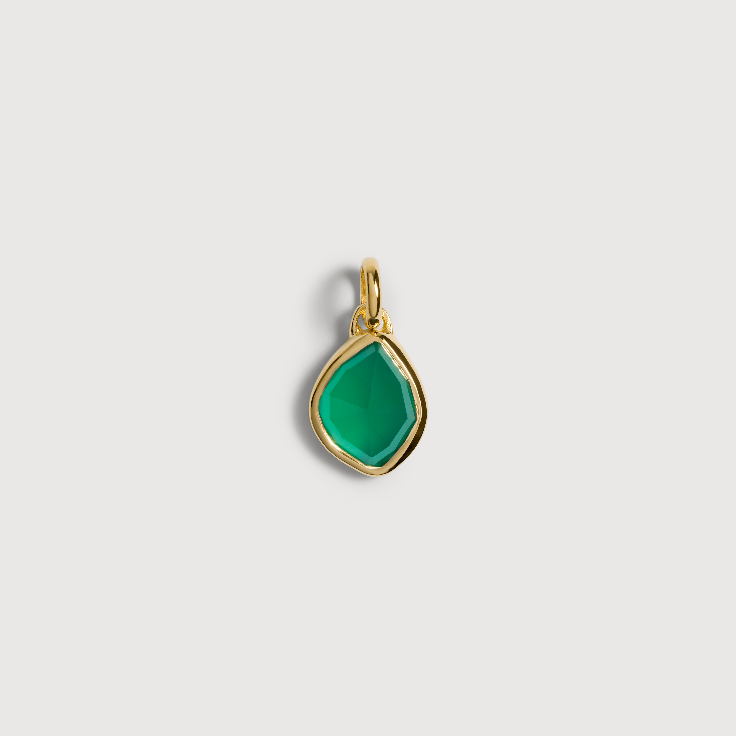 Siren Small Nugget Pendant Charm in 18ct Gold Vermeil on Sterling