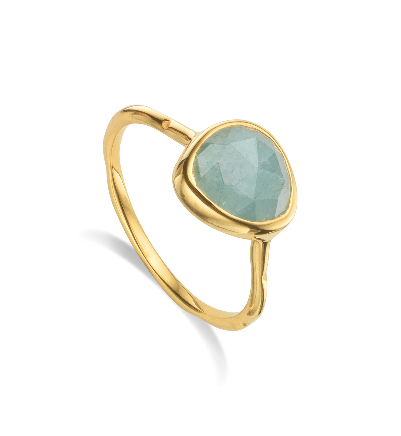 Siren Stacking Ring in 18ct Gold Vermeil on Sterling Silver and ...