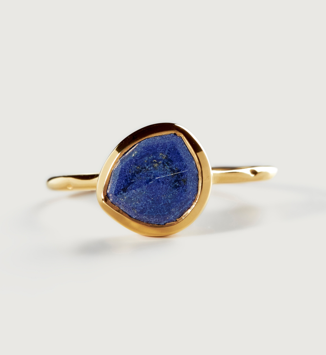 Siren Stacking Ring in 18ct Gold Vermeil on Sterling Silver and Lapis ...
